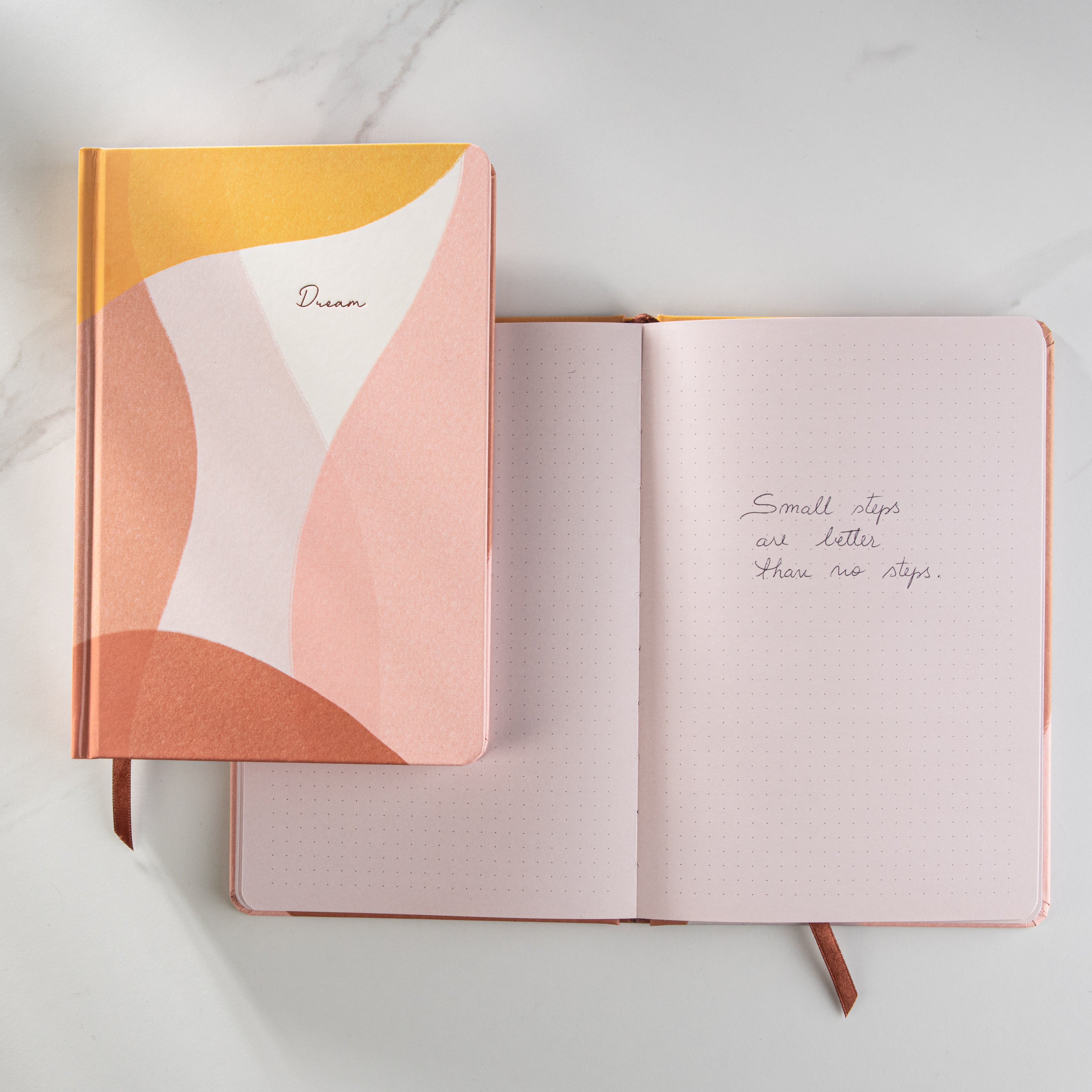 Hardcover Dotted Notebook - Dream