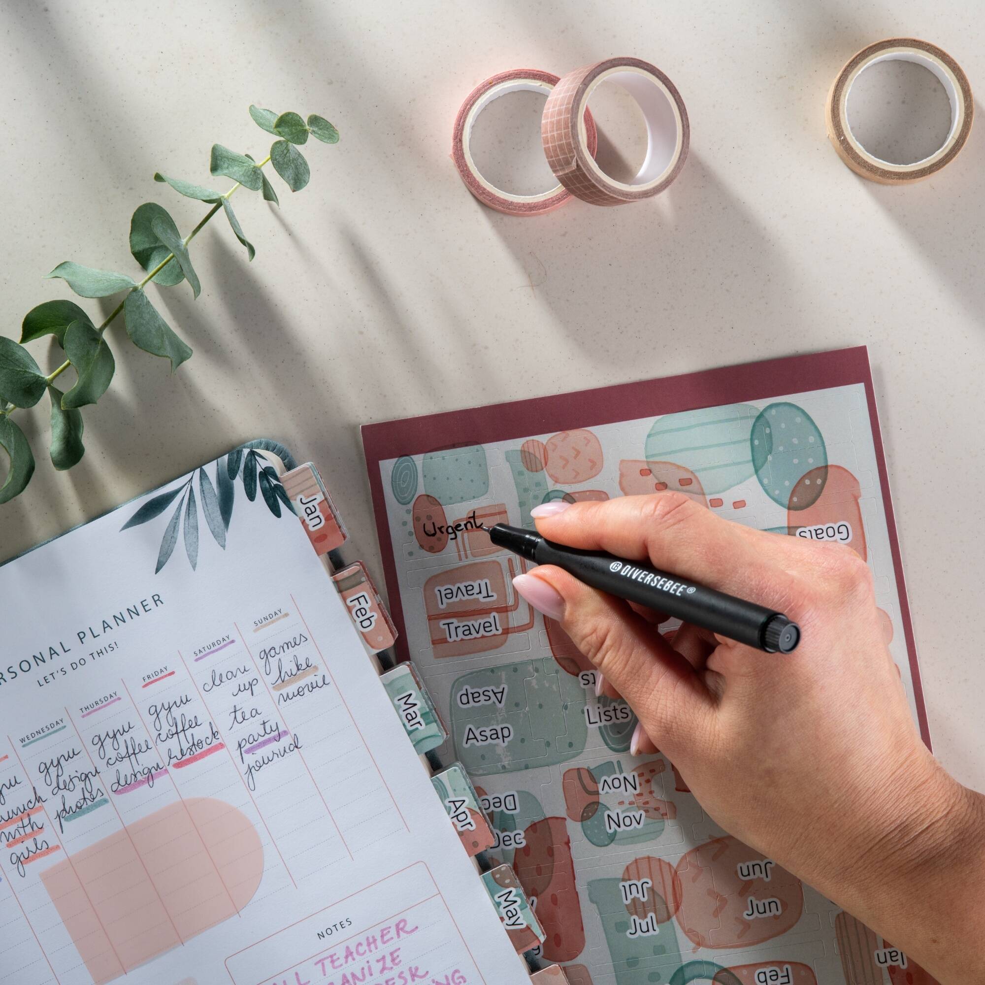 Planner Tabs - Geometric