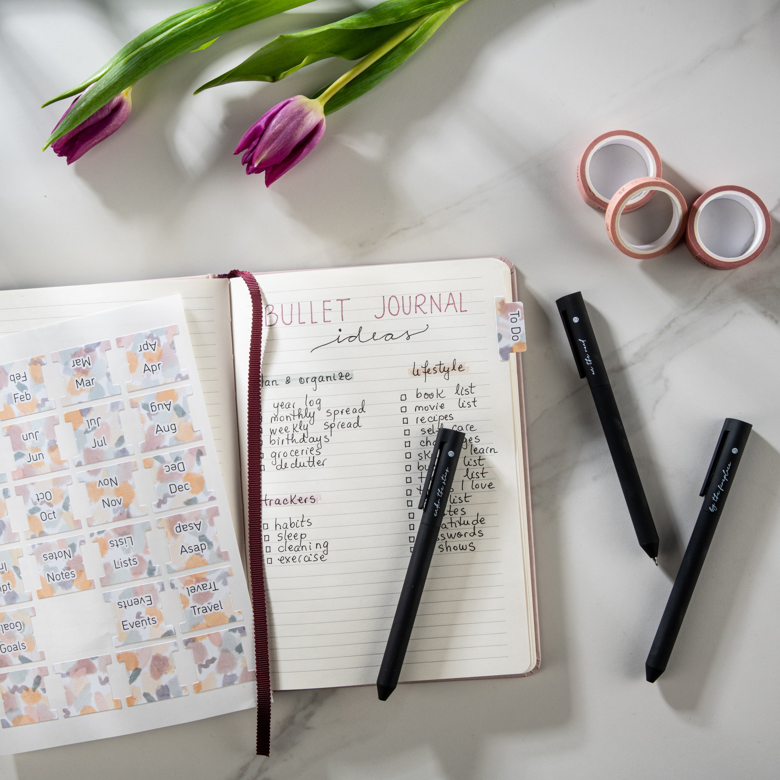 Hardcover Lined Notebook - Figs