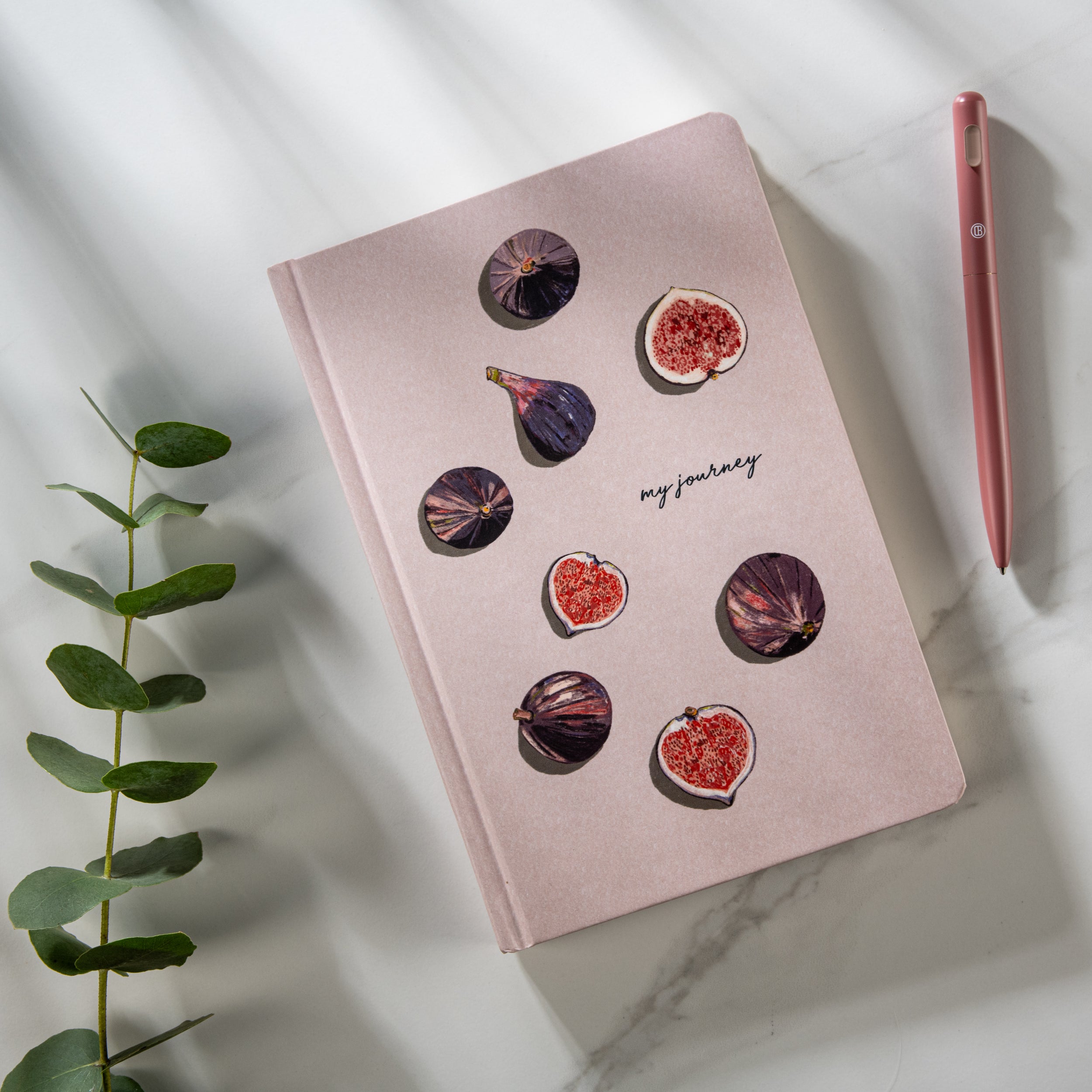 Hardcover Lined Notebook - Figs