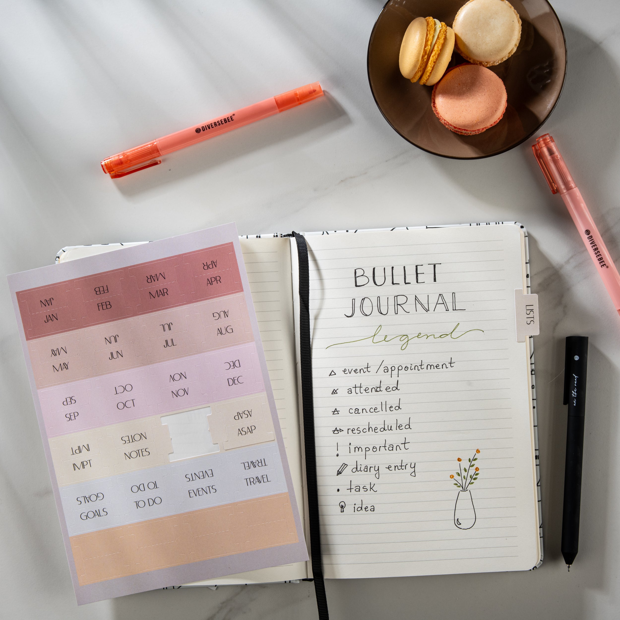 Hardcover Lined Notebook - City on a Hill