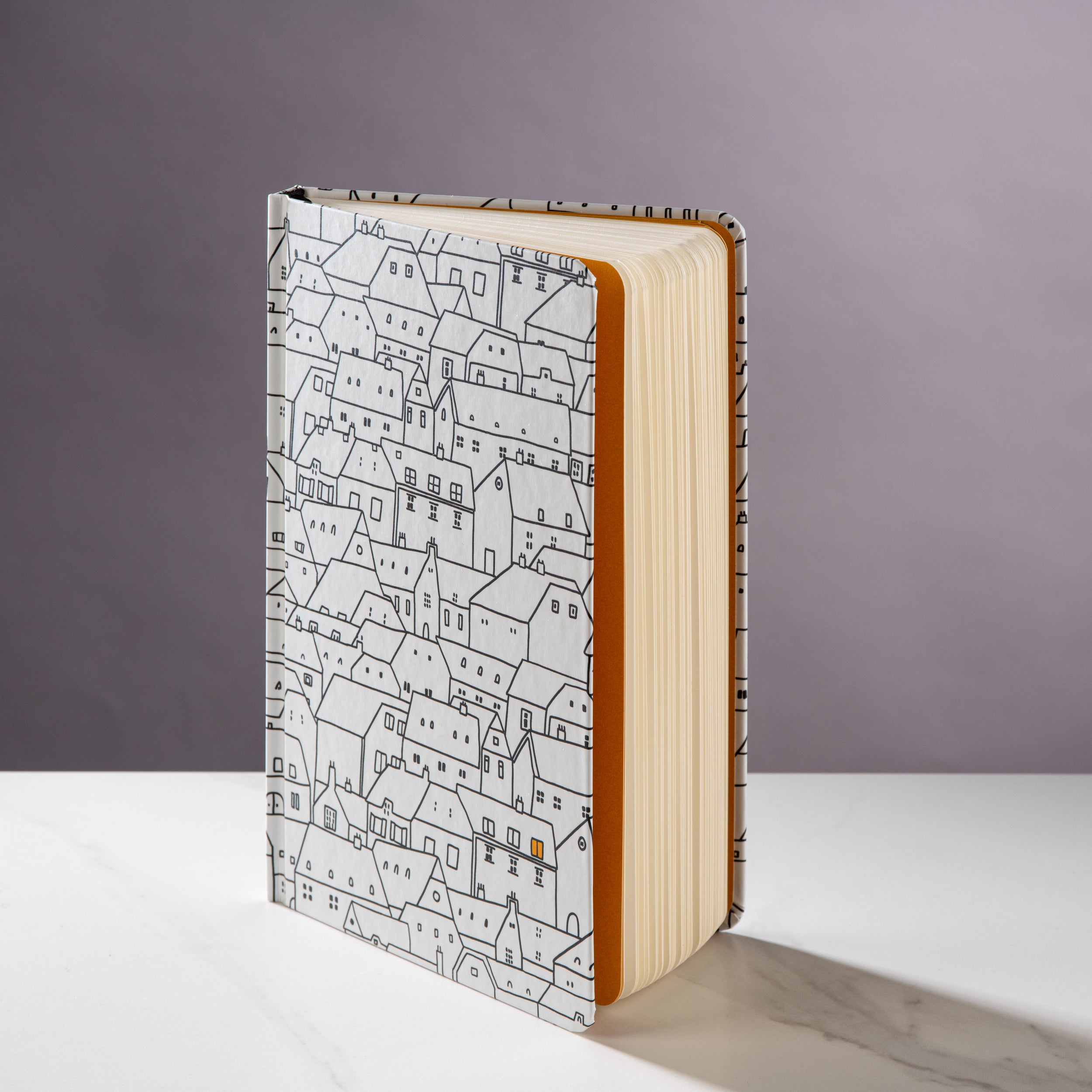 Hardcover Lined Notebook - City on a Hill