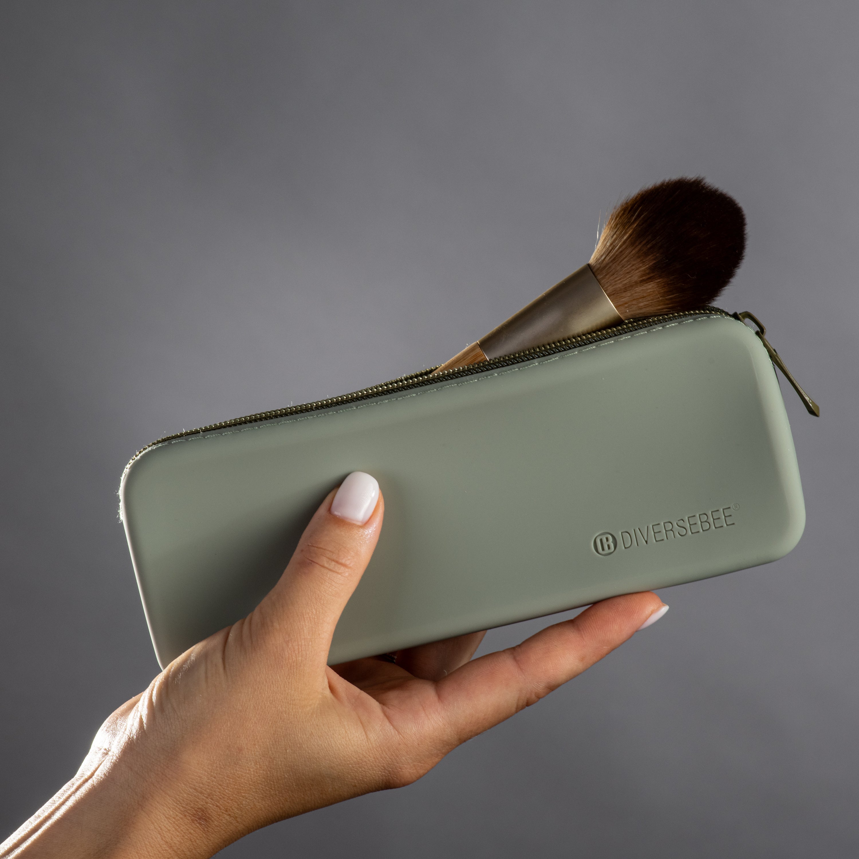 Silicone Pencil Case - Pistachio