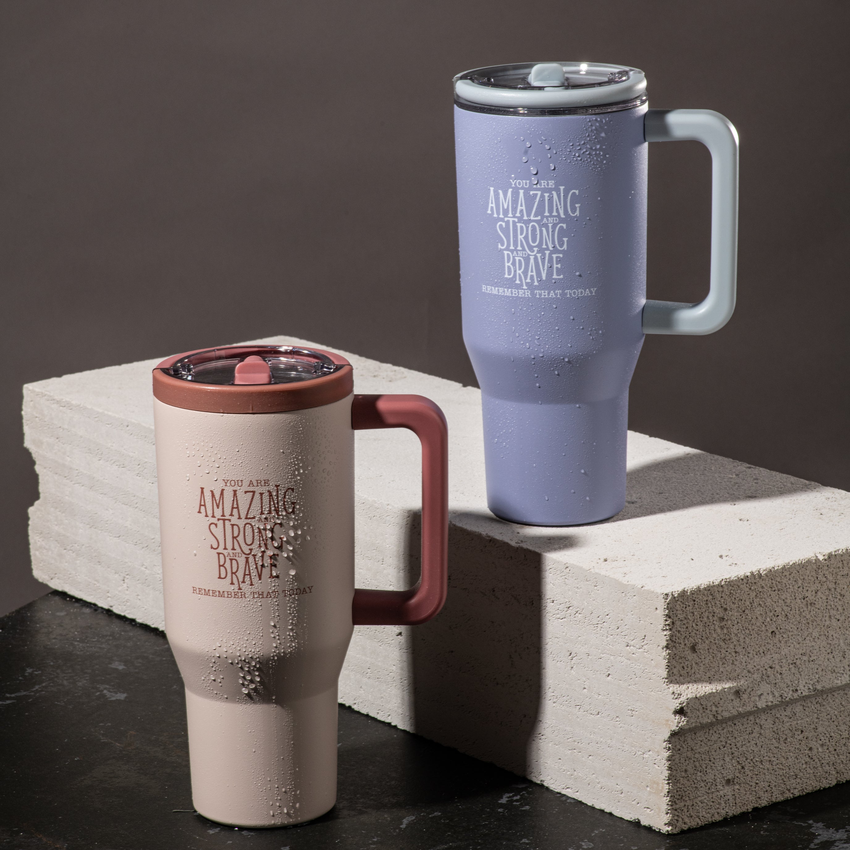 30oz Travel Tumbler - Blush