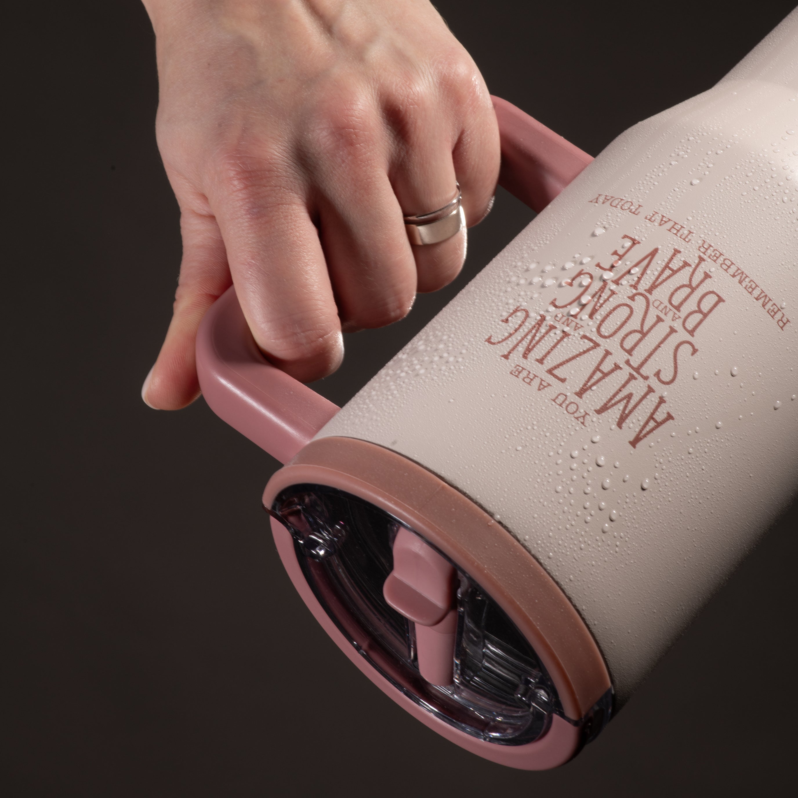 30oz Travel Tumbler - Blush