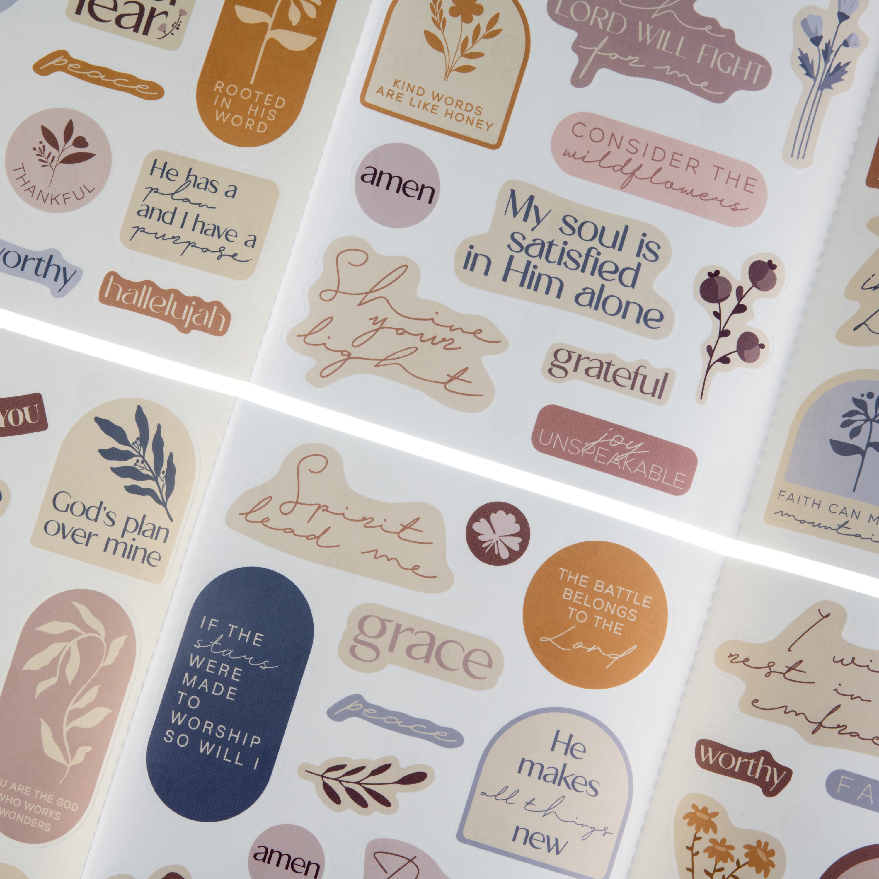 Christian Stickers - Fearless