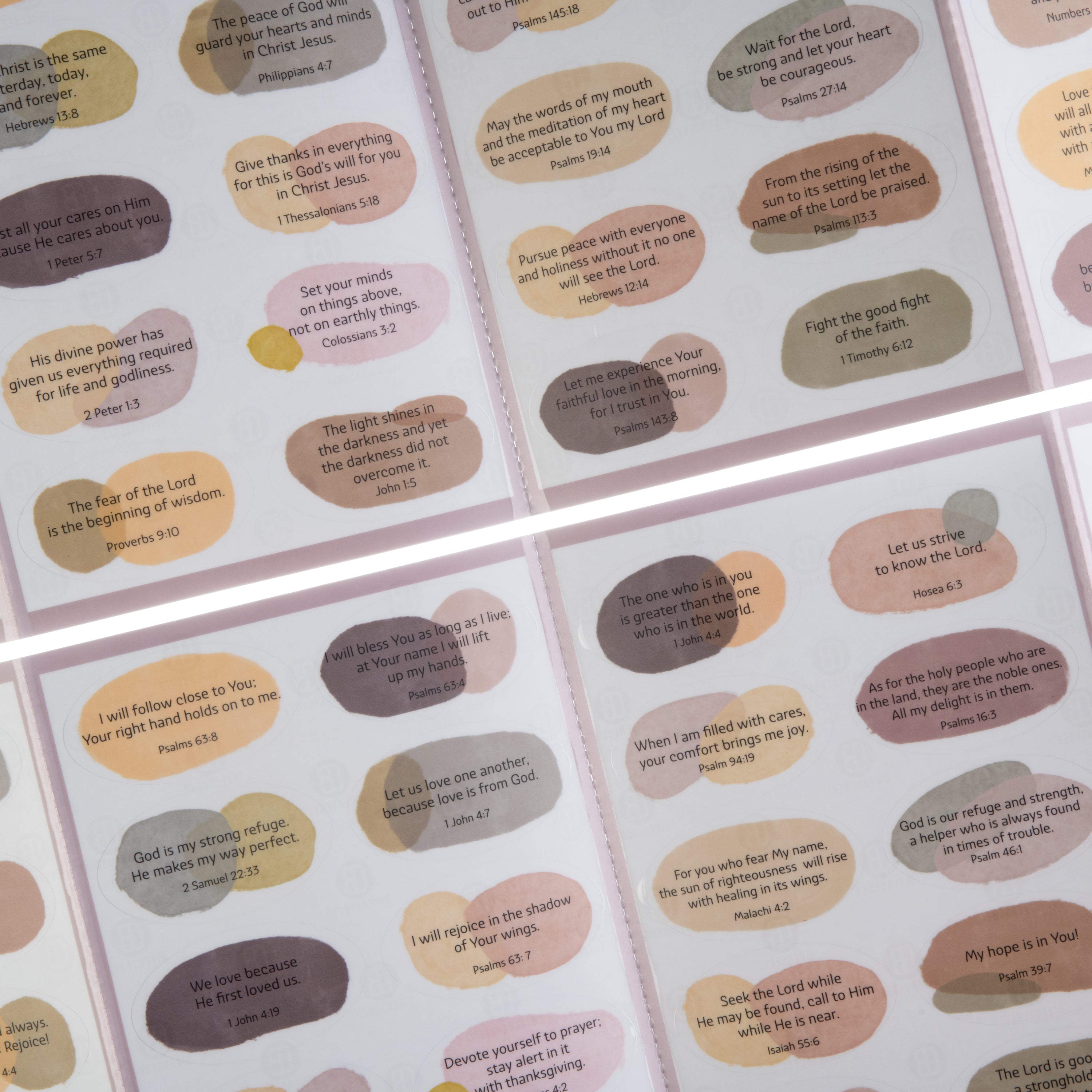 Bible Verse Stickers - Faith
