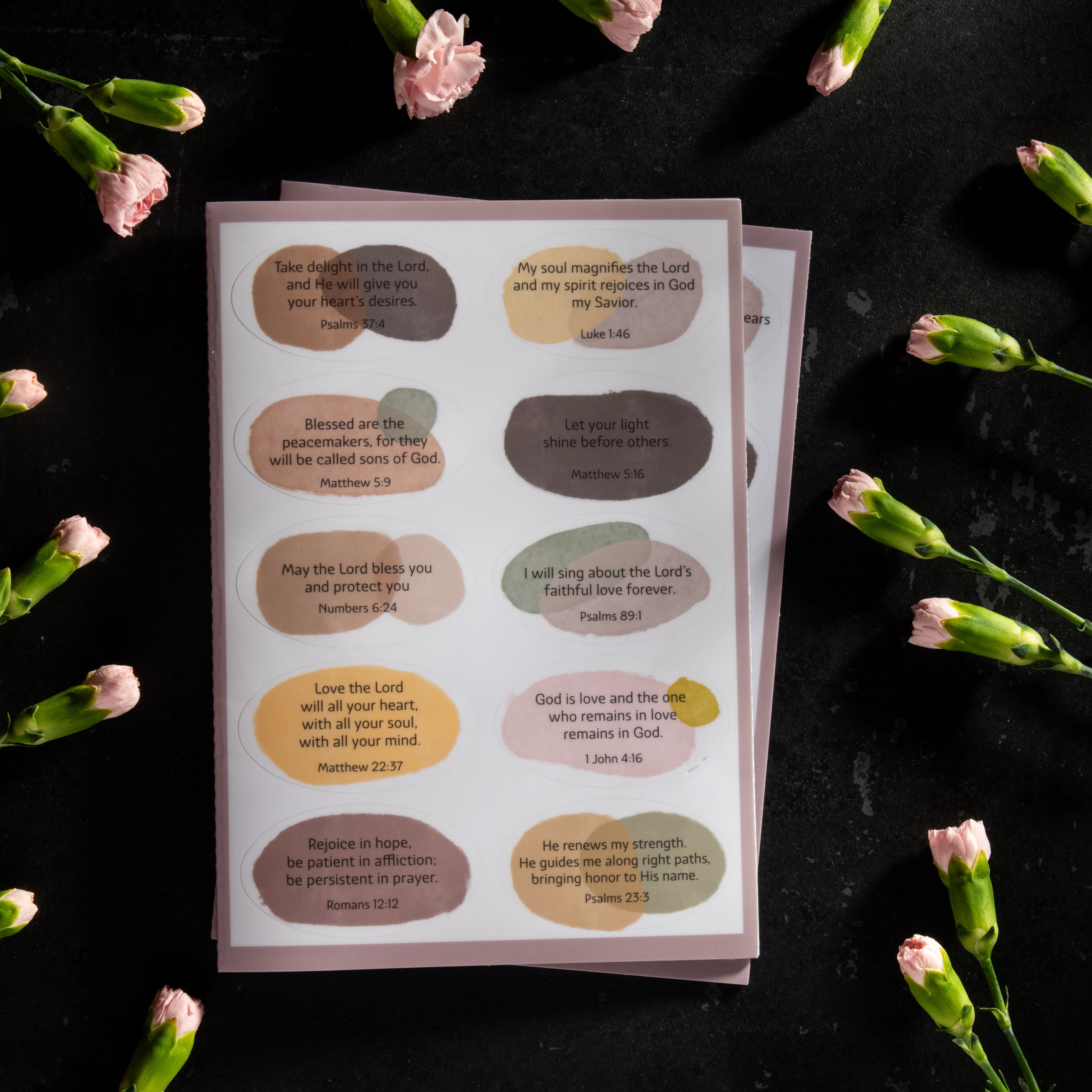 Bible Verse Stickers - Faith