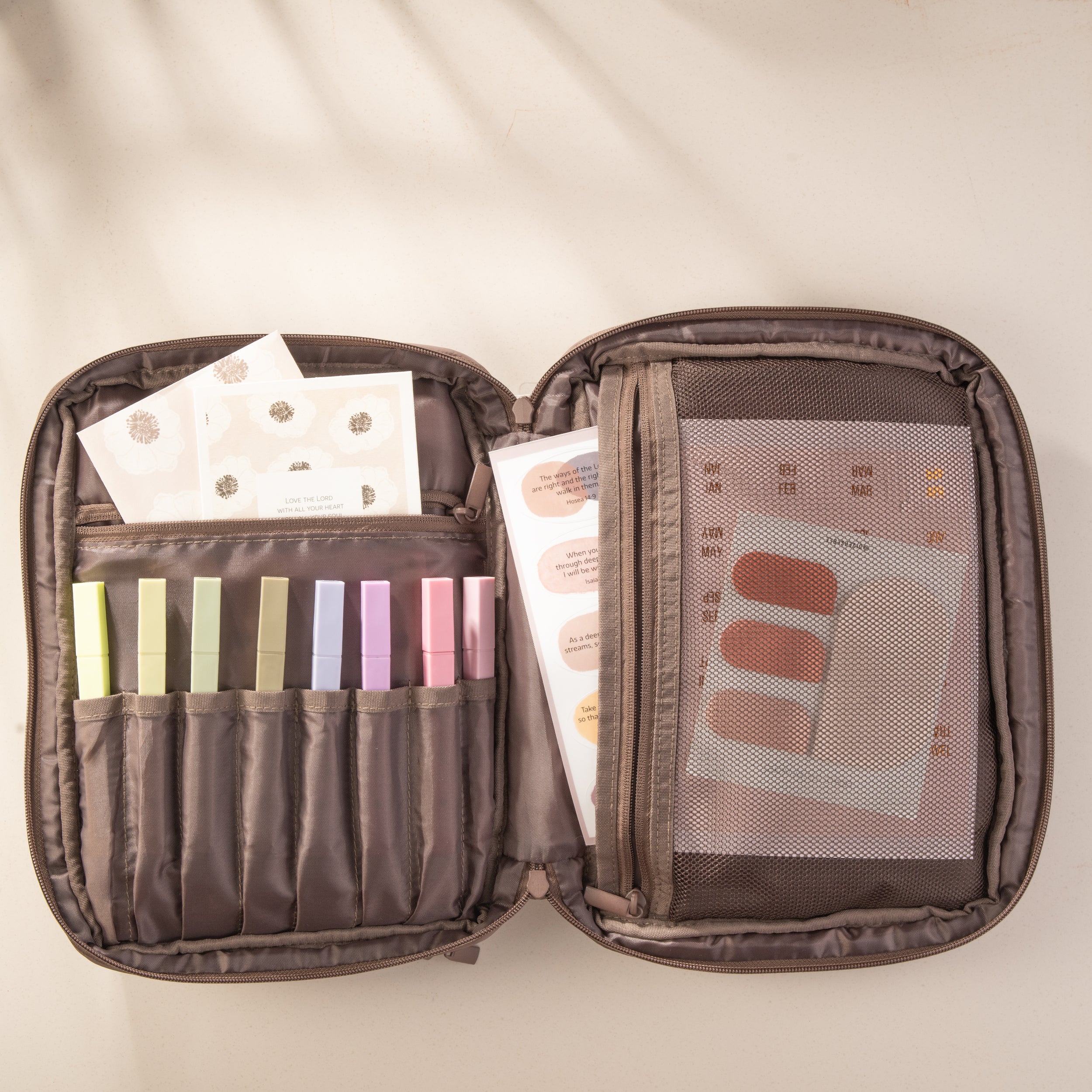 Fluffy Bible Book Cover - Umber