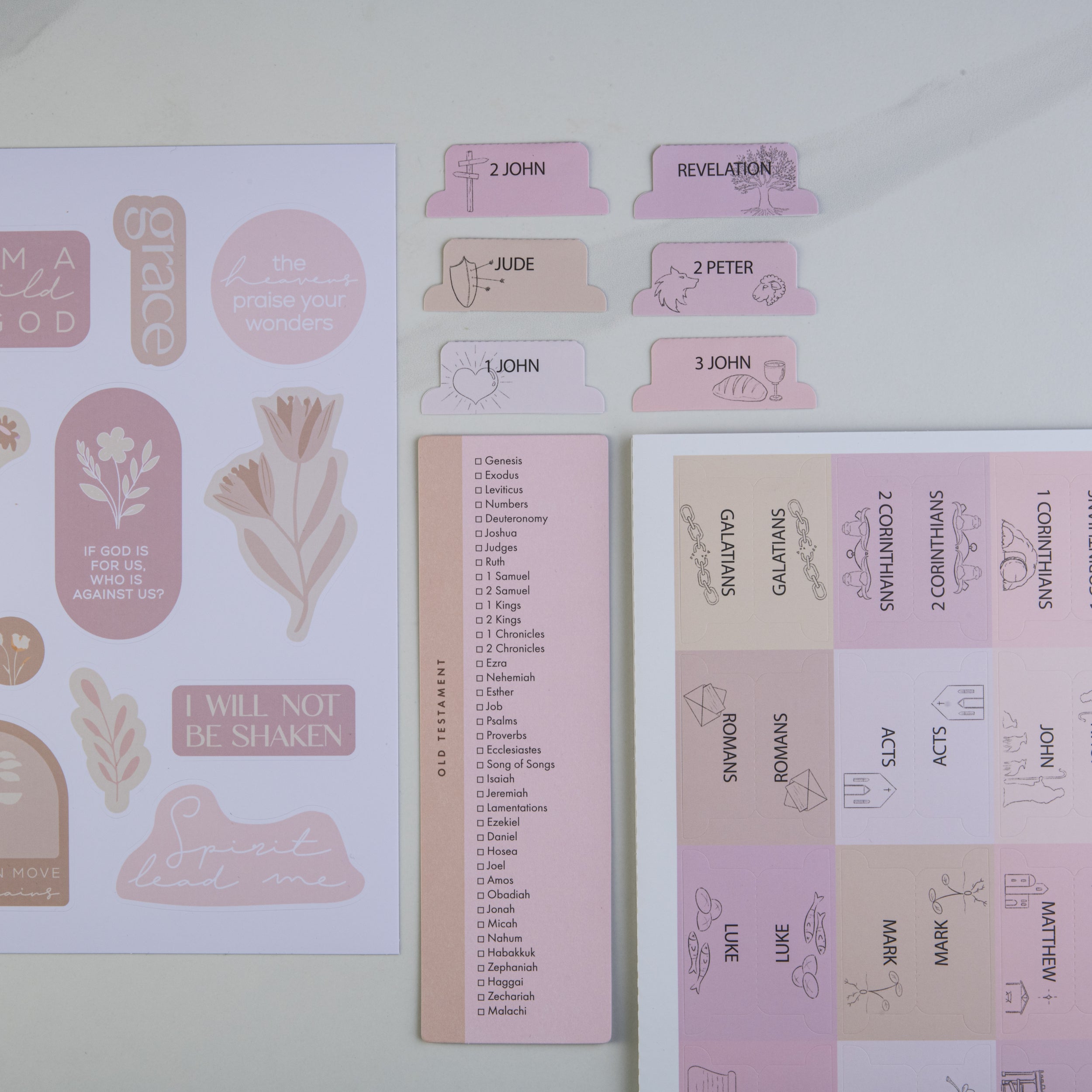 Bible Tabs - Symbols Theme