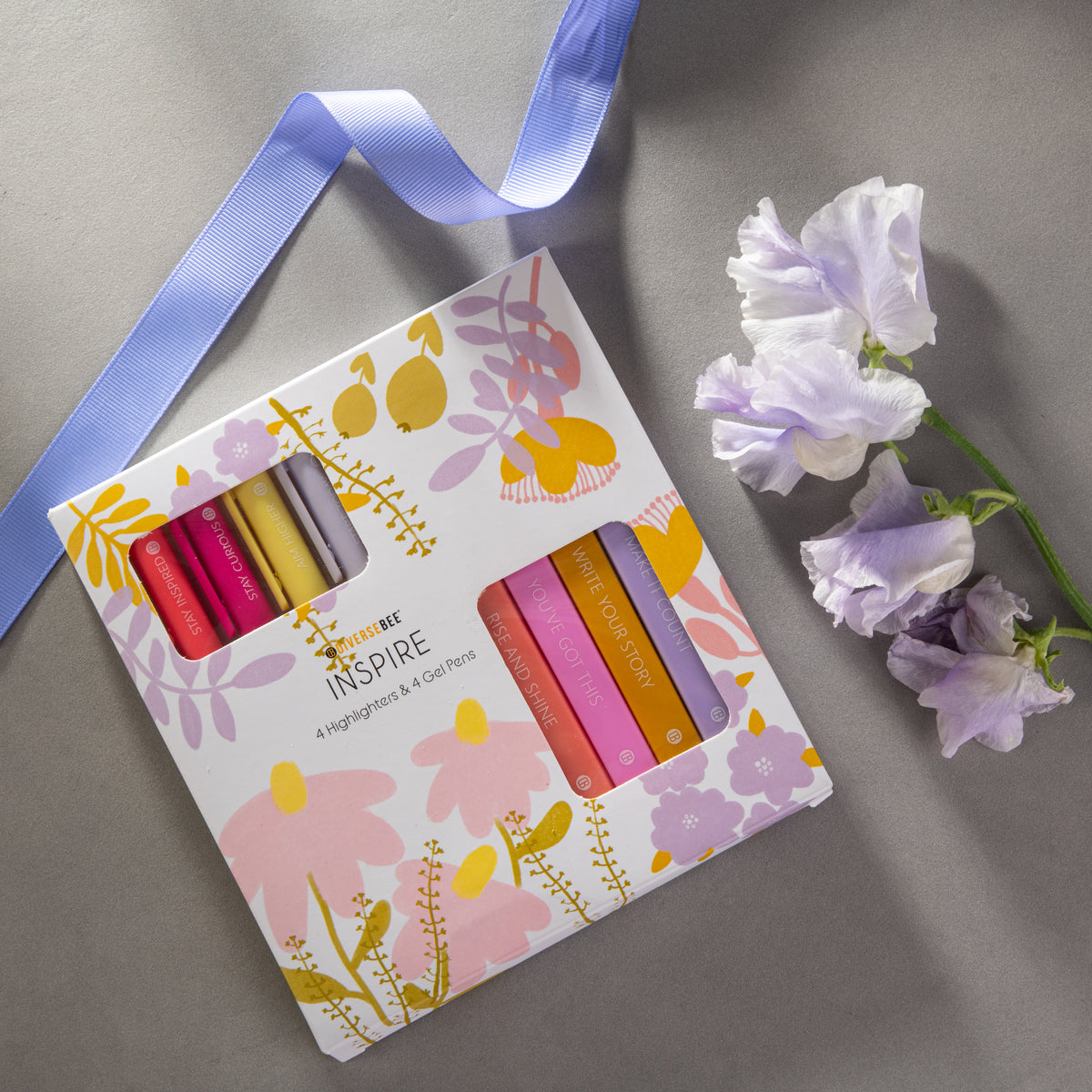 Bible Highlighters and Gel Pens Set (8 Pack) - Inspire