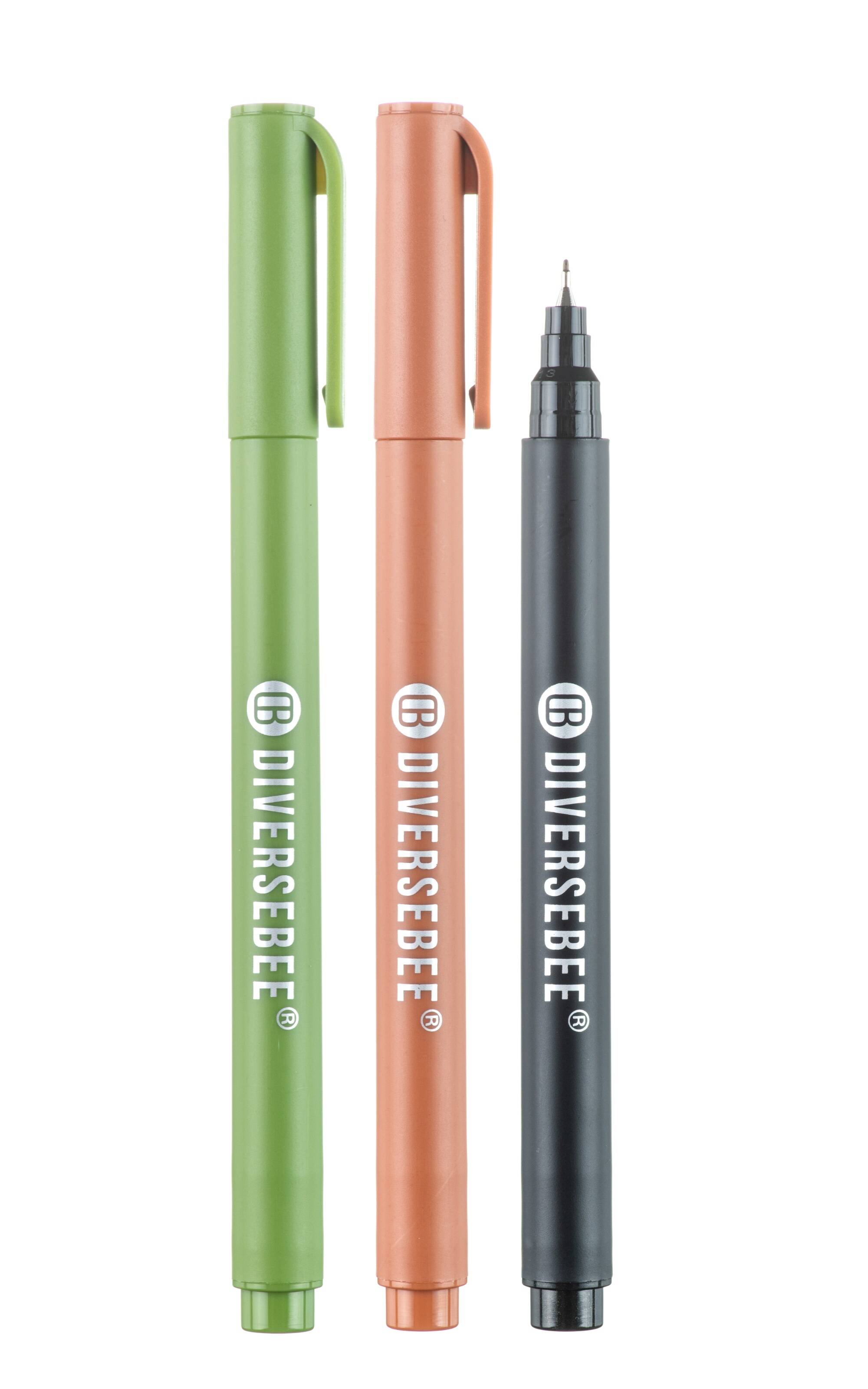 Permanent Fine Tip Pens - Colored