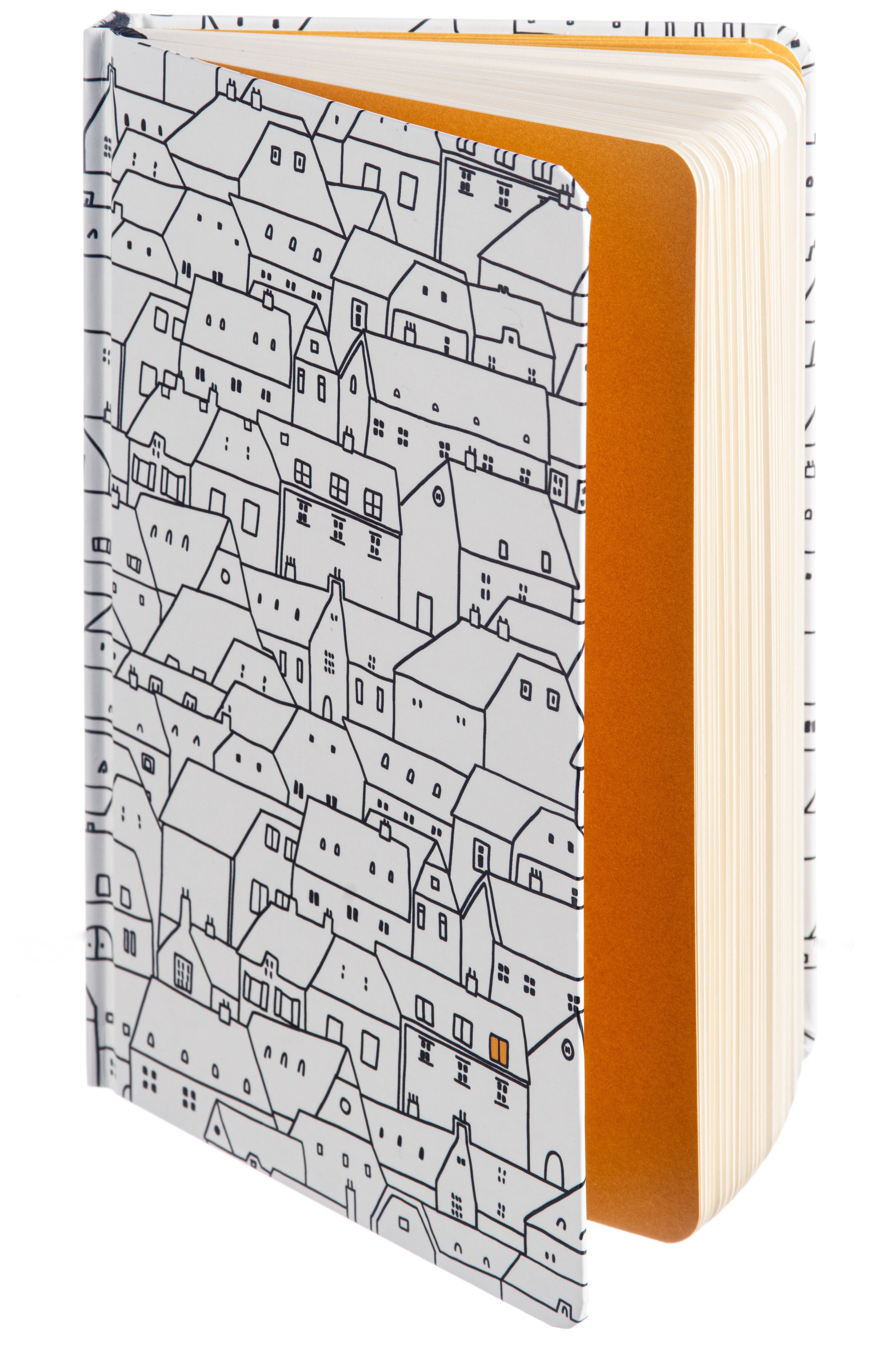 Hardcover Lined Notebook - City on a Hill