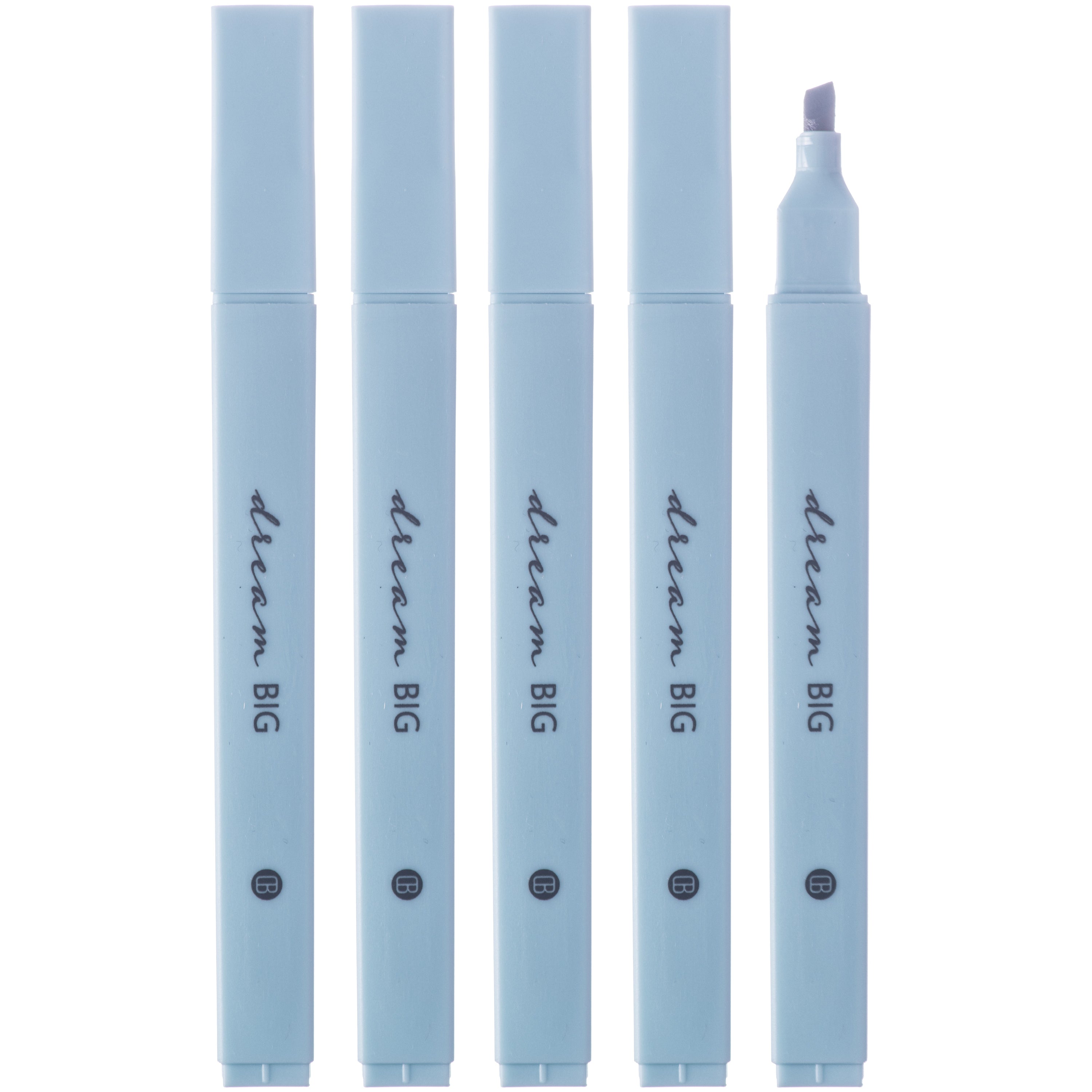 Soft Chisel Highlighters - Blue