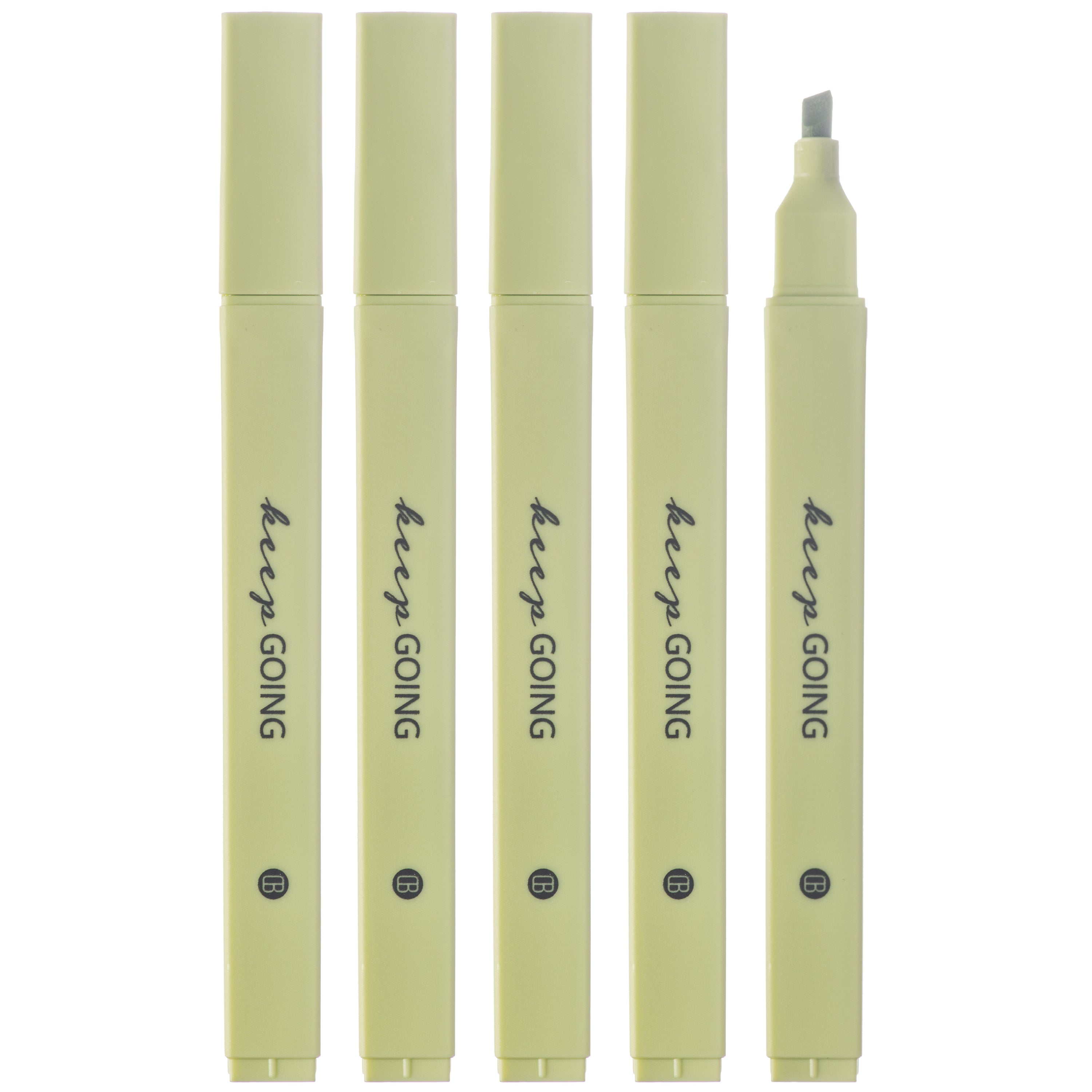 Soft Chisel Highlighters - Green