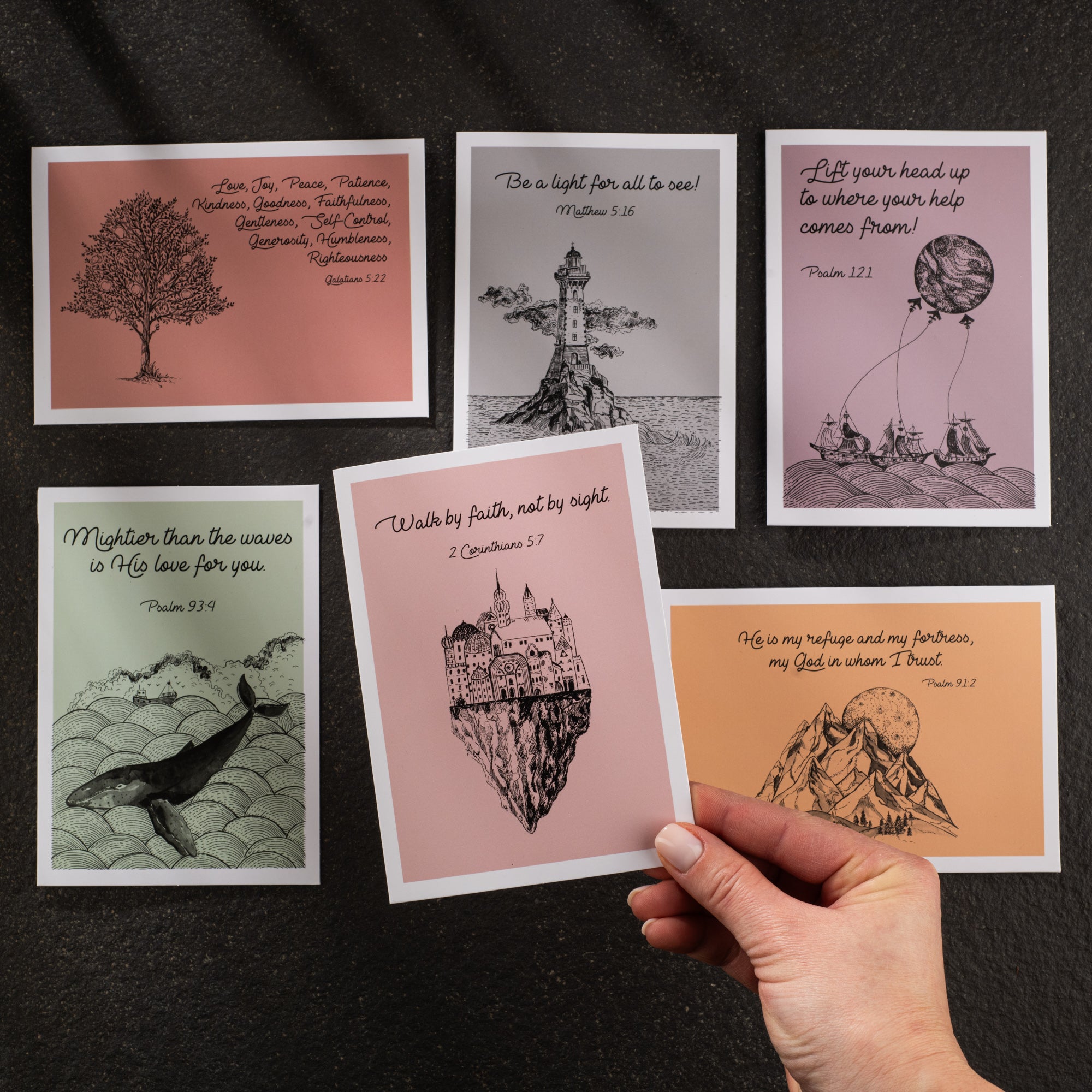 Greeting Cards - Assorted (18 Pack)