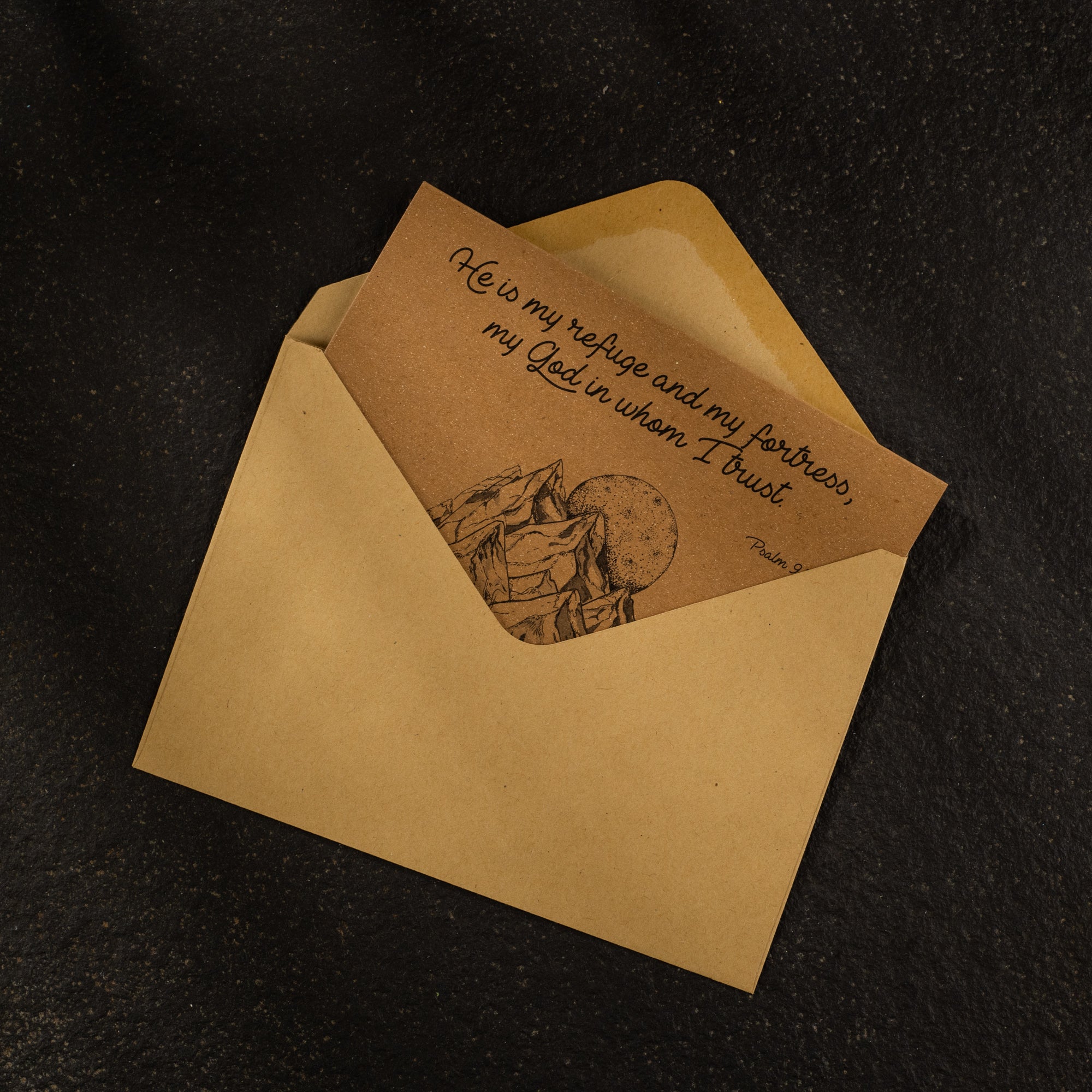 Greeting Cards - Kraft (18 Pack)