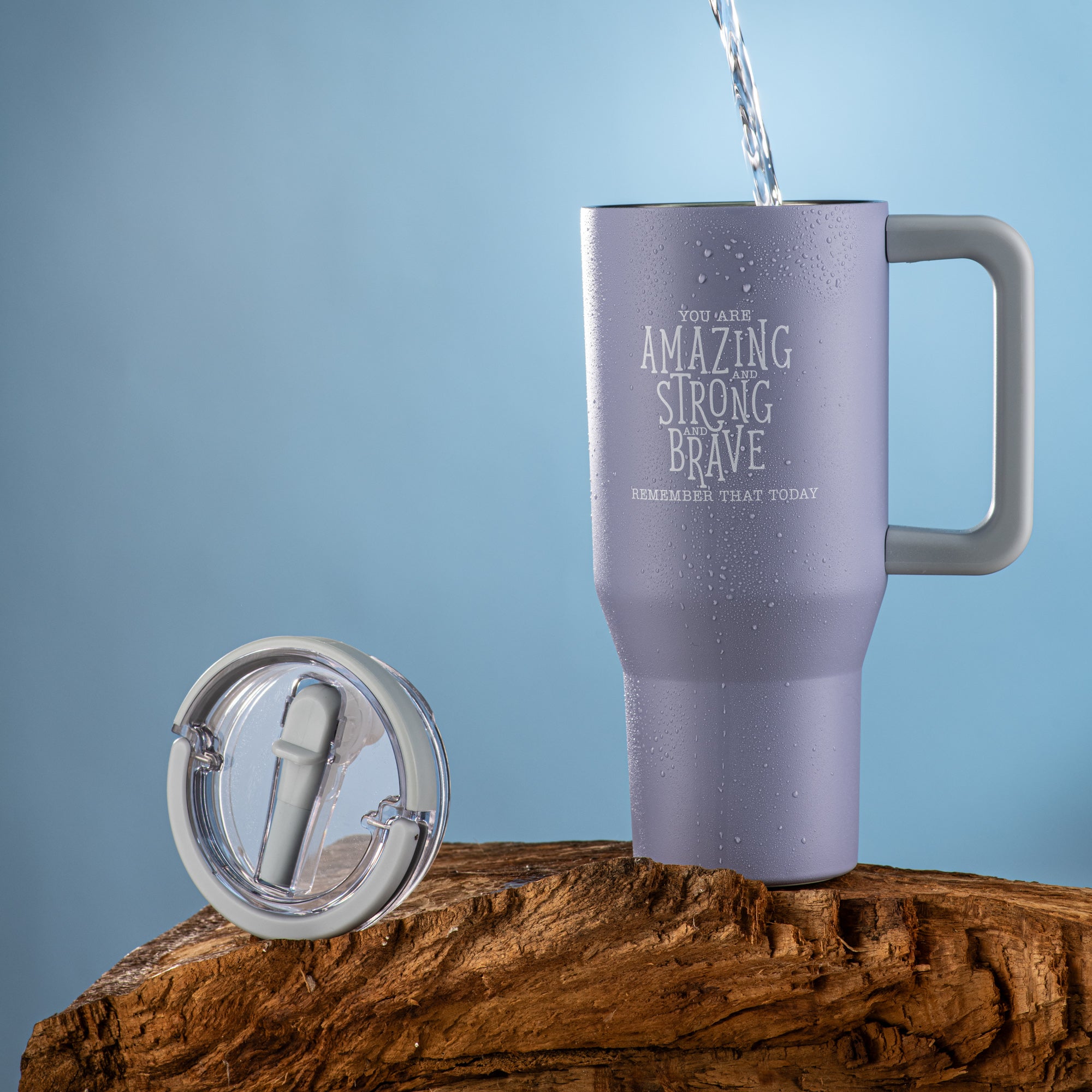 30oz Travel Tumbler - Cloud