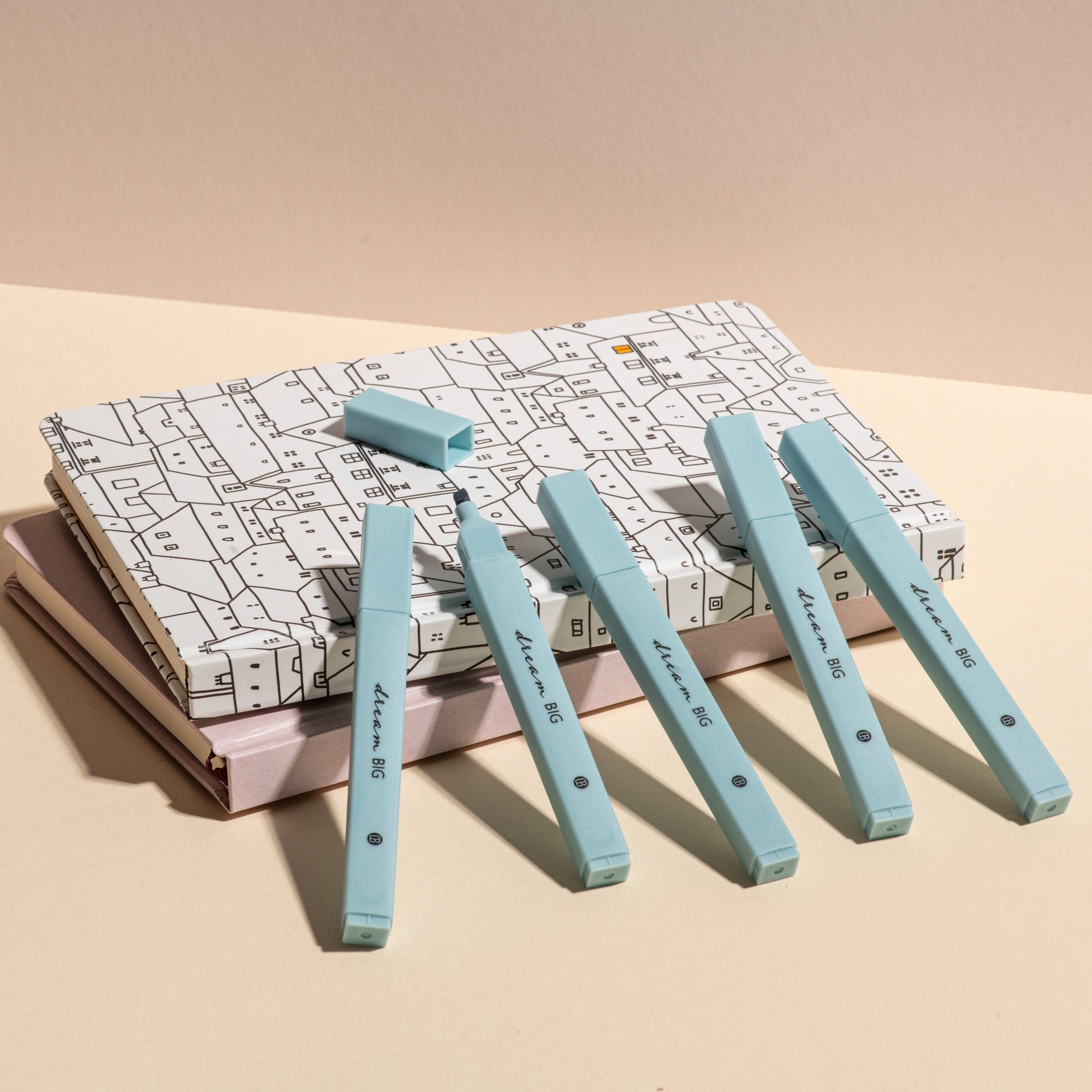 Soft Chisel Highlighters - Blue