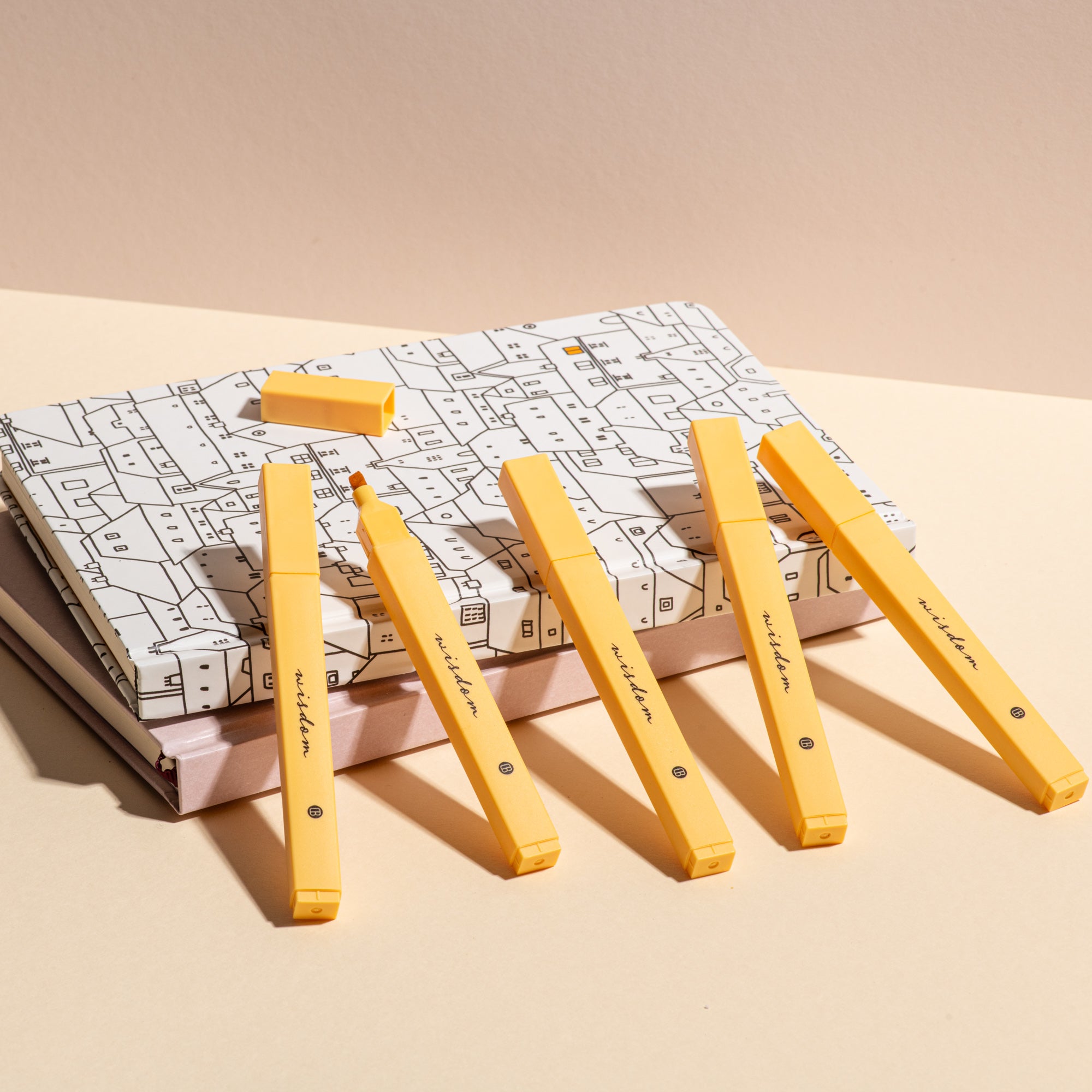 Soft Chisel Highlighters - Yellow