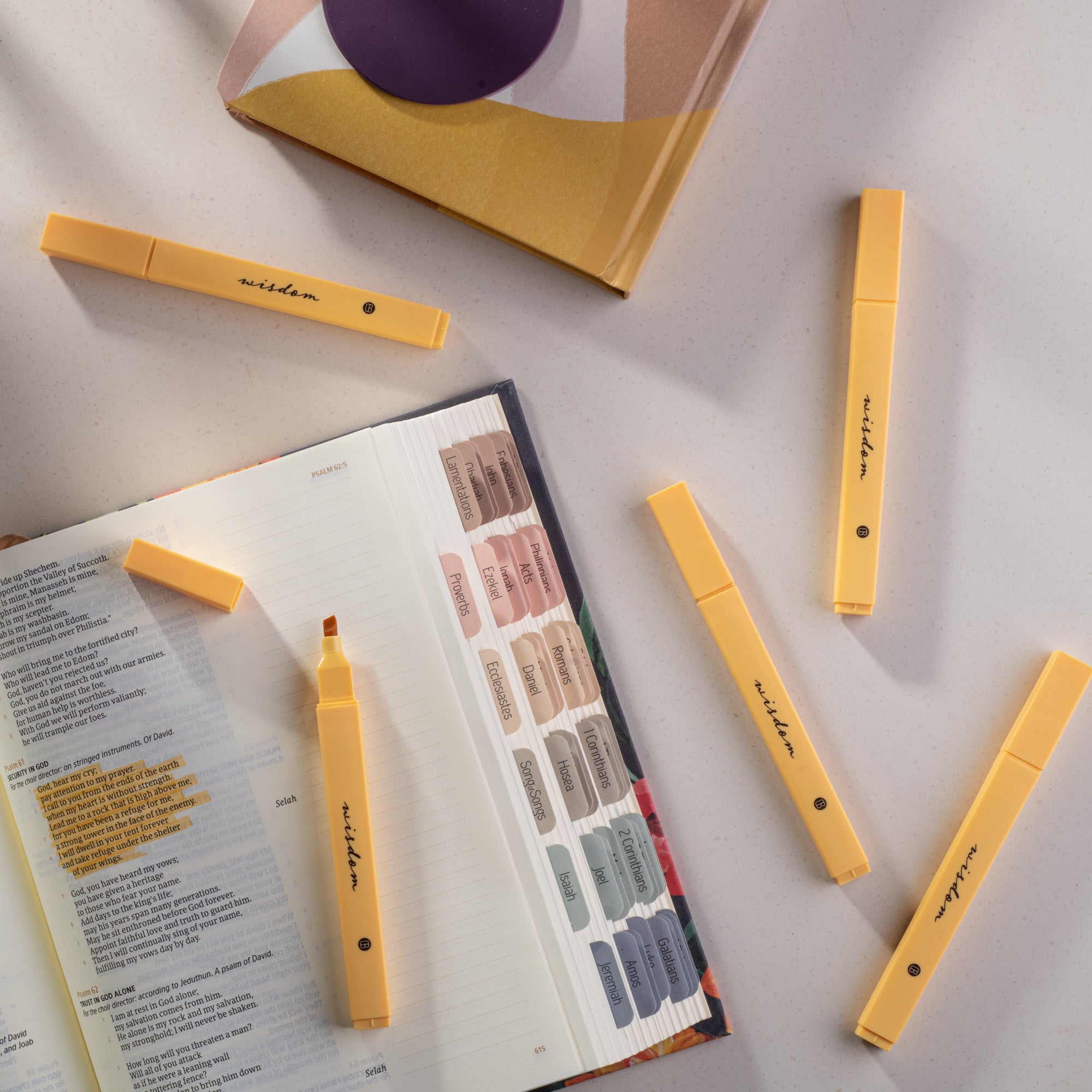Soft Chisel Highlighters - Yellow