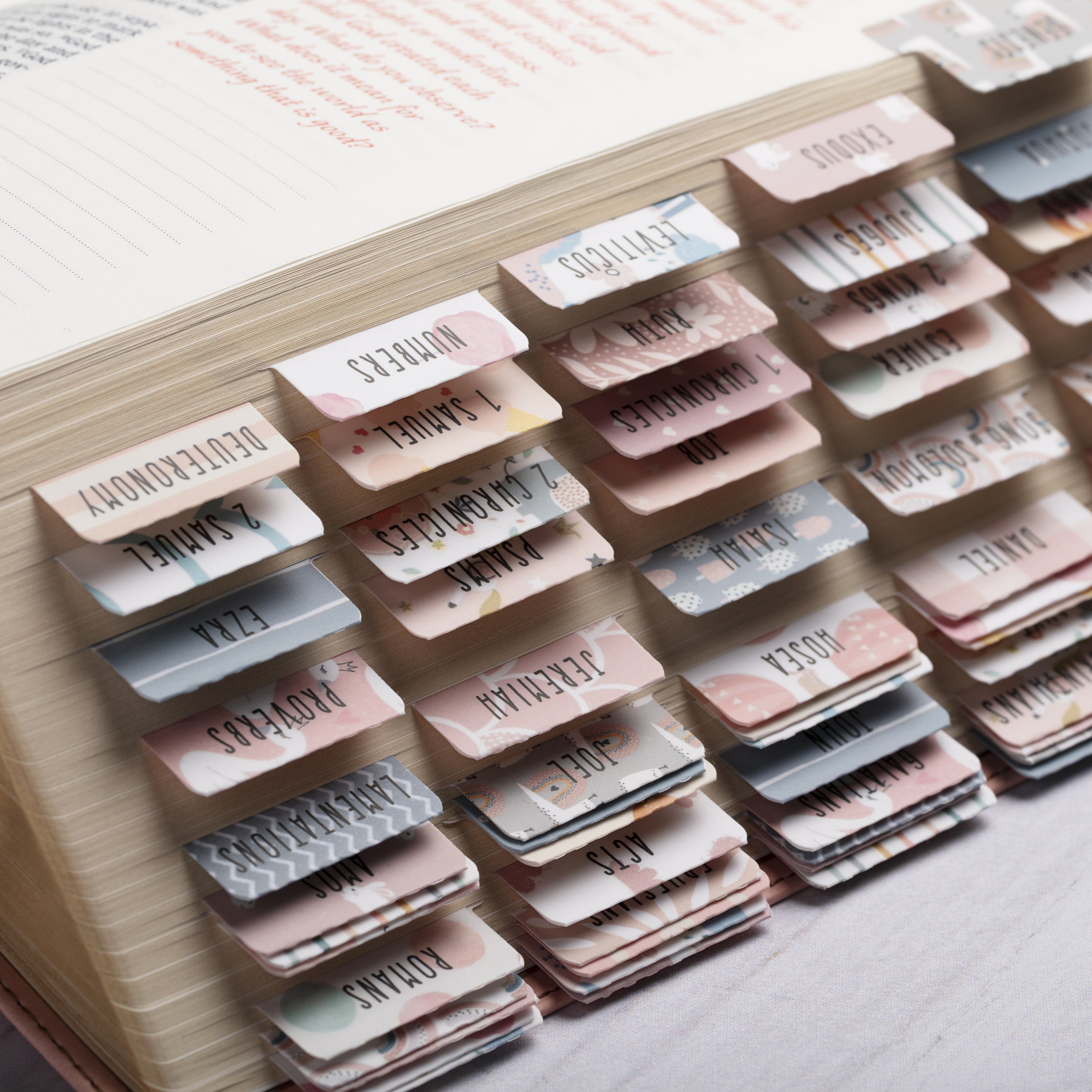 Bible tabs for teens