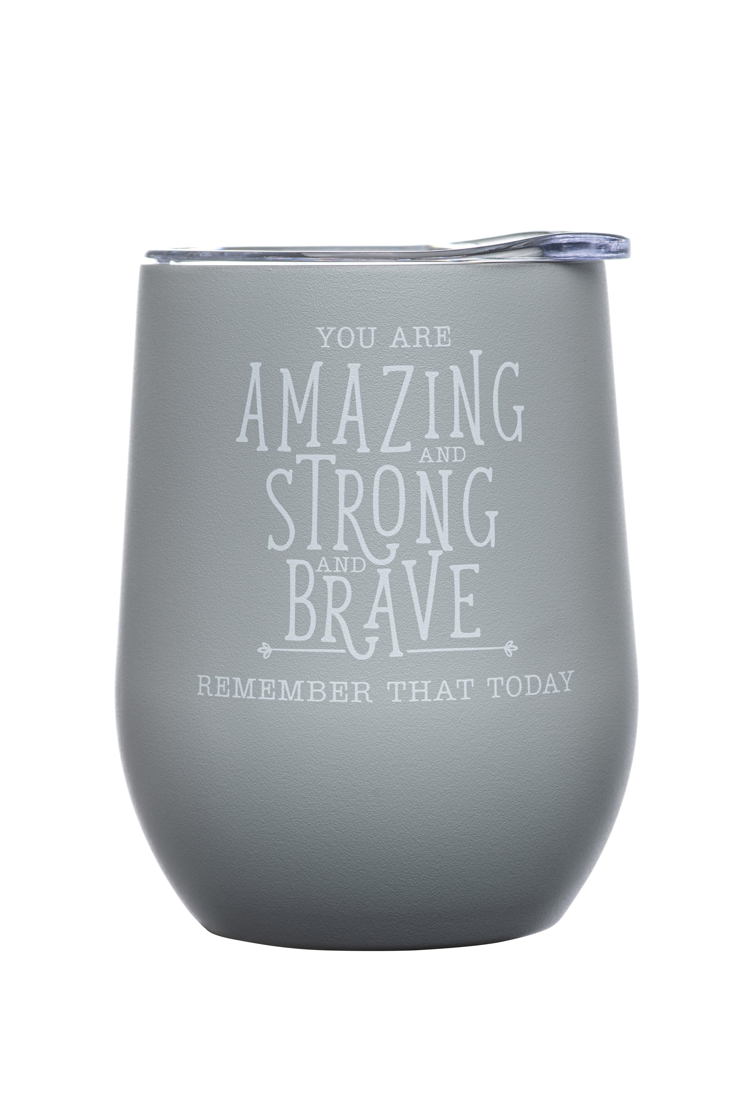 inspirational wine tumbler with sayings