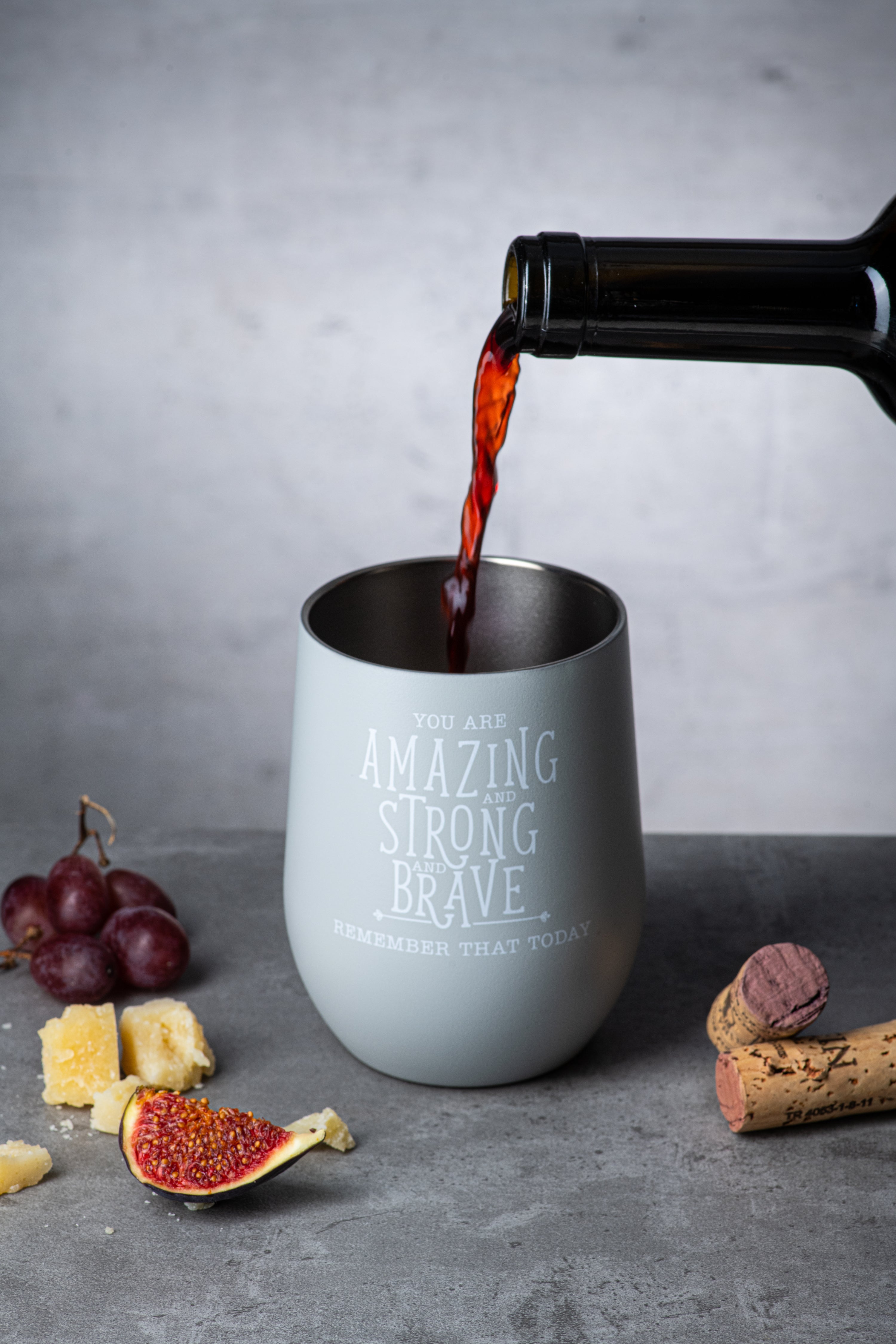 unbreakable wine cup glass