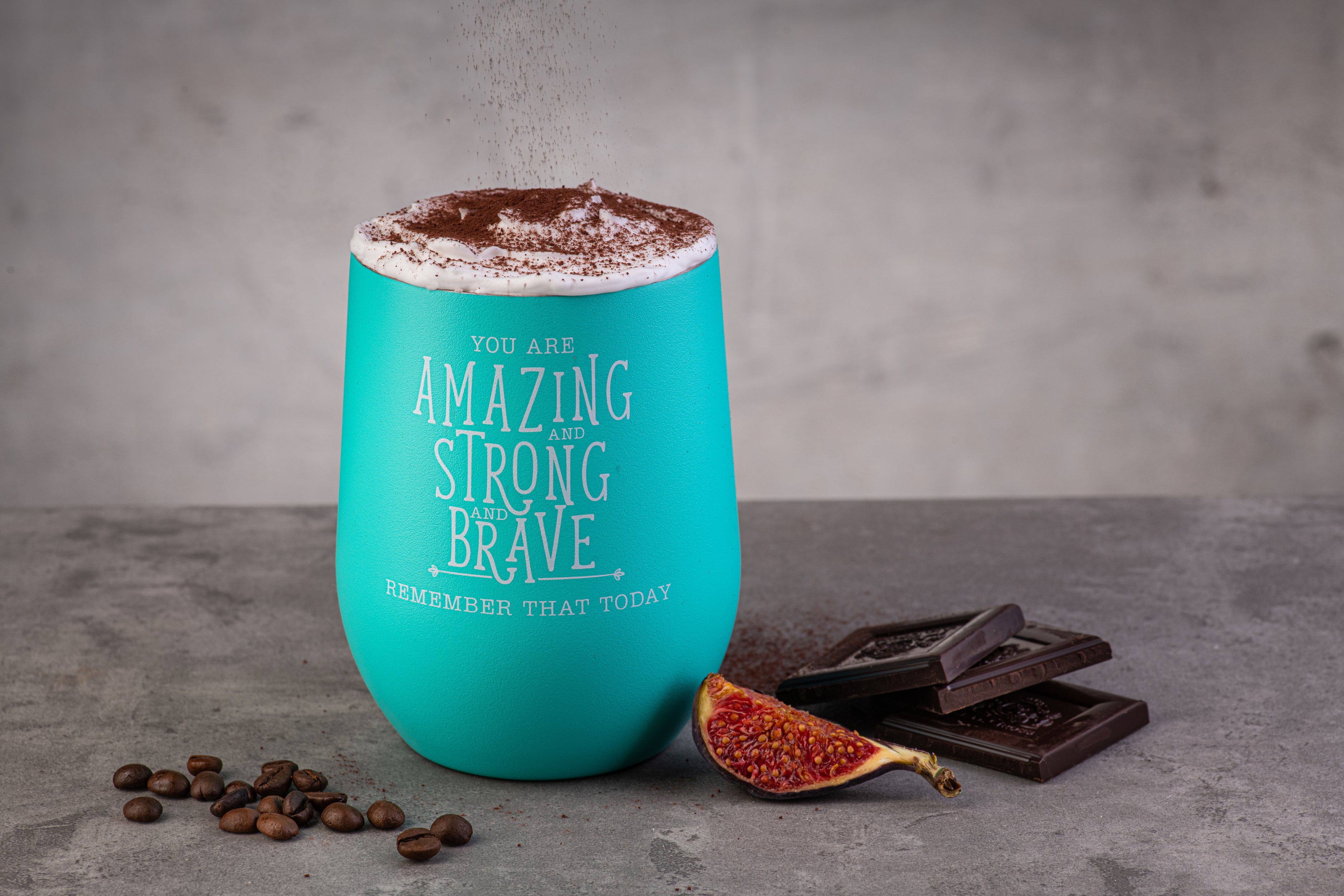 inspirational wine coffee tea tumbler cup