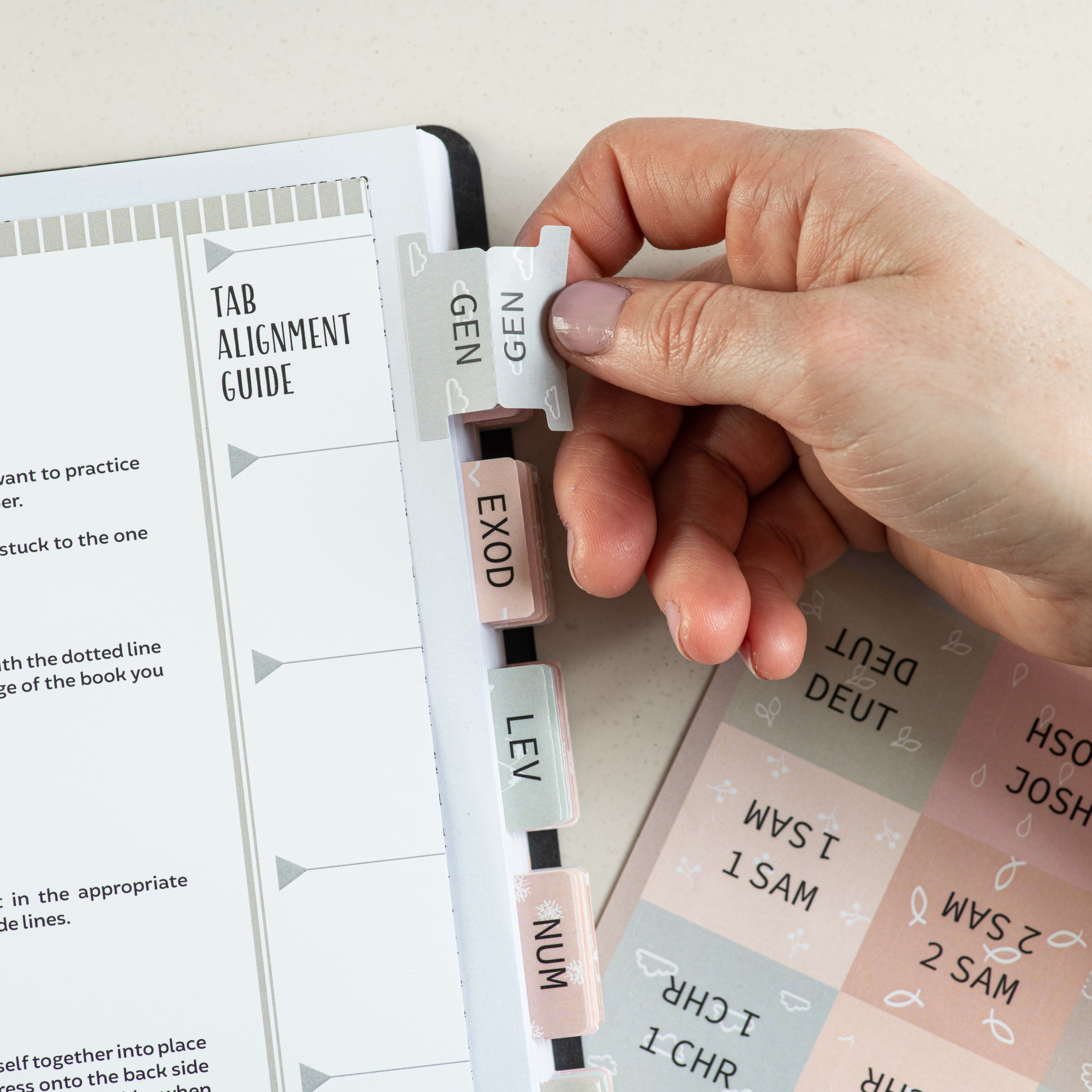 Easy to install Bible Tabs