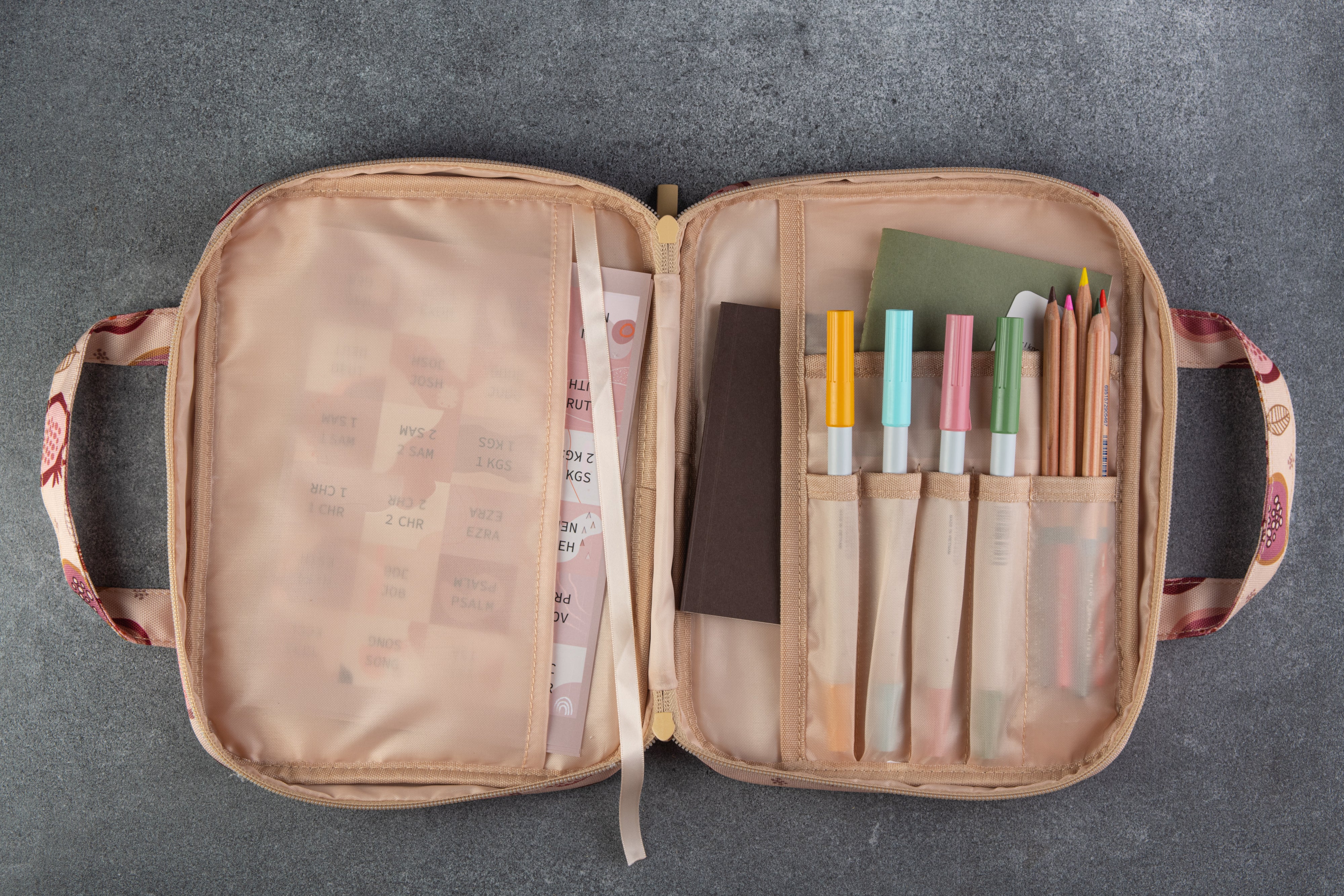 Bible cover organizer