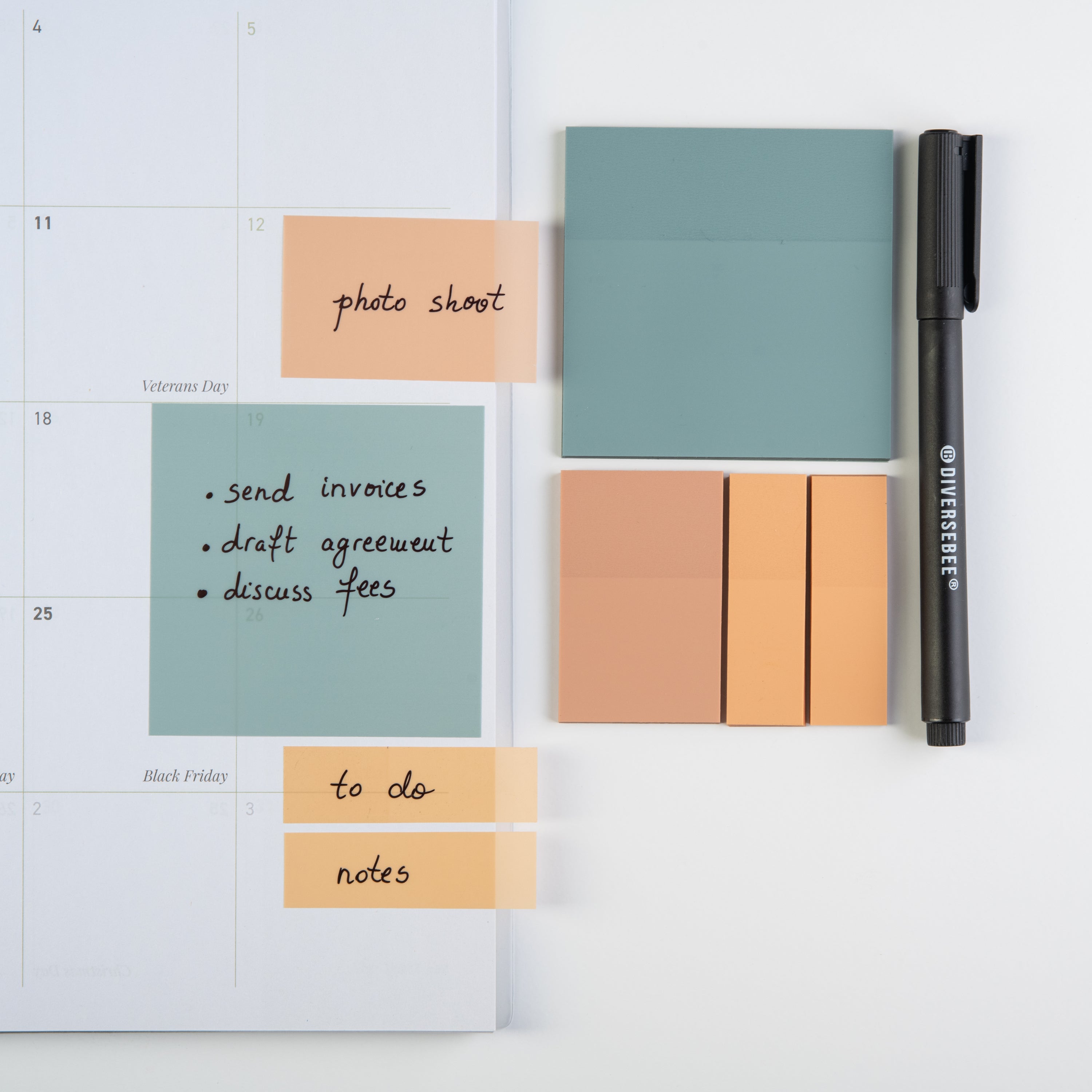 Transparent Sticky Notes Kit - Candy