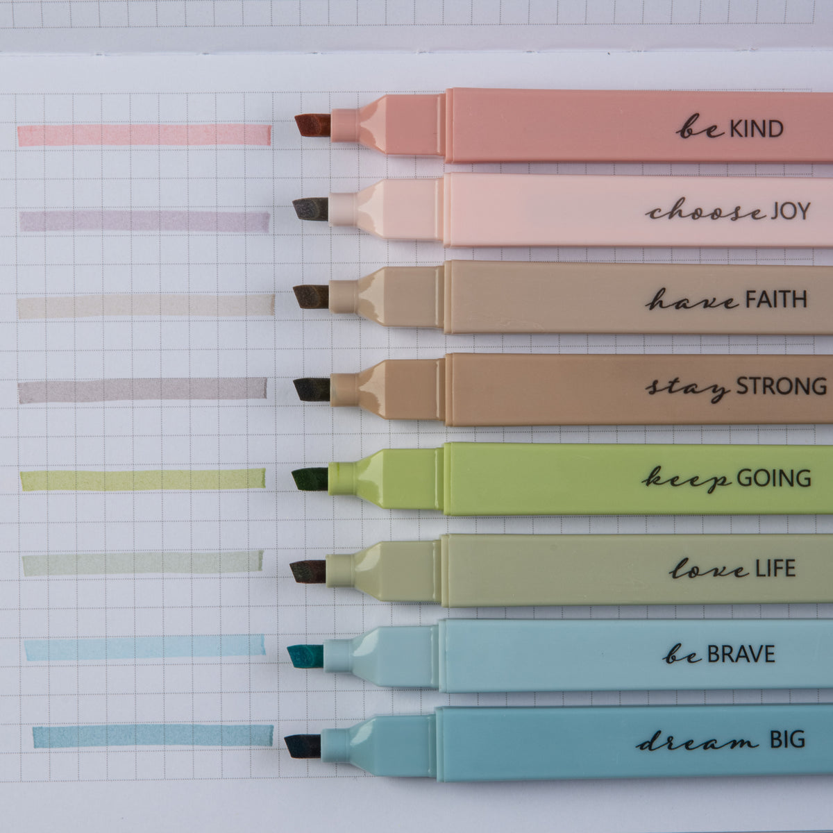 Blieve Aesthetic Highlighters and Gel Pens With Soft Pastel Ink and Tip, No  Bleed Dry Fast Easy to Hold 