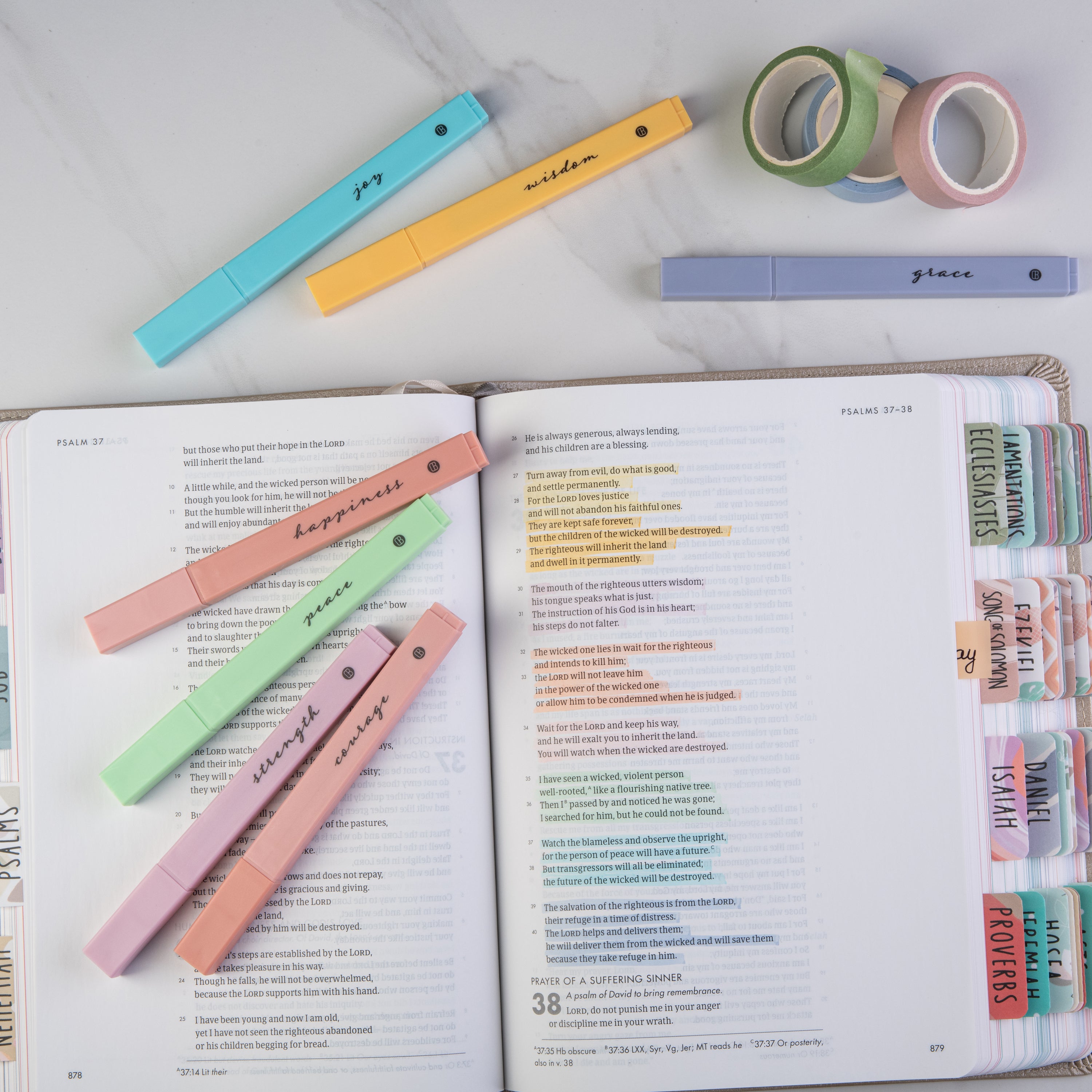 DiverseBee Bible safe markers and pencils