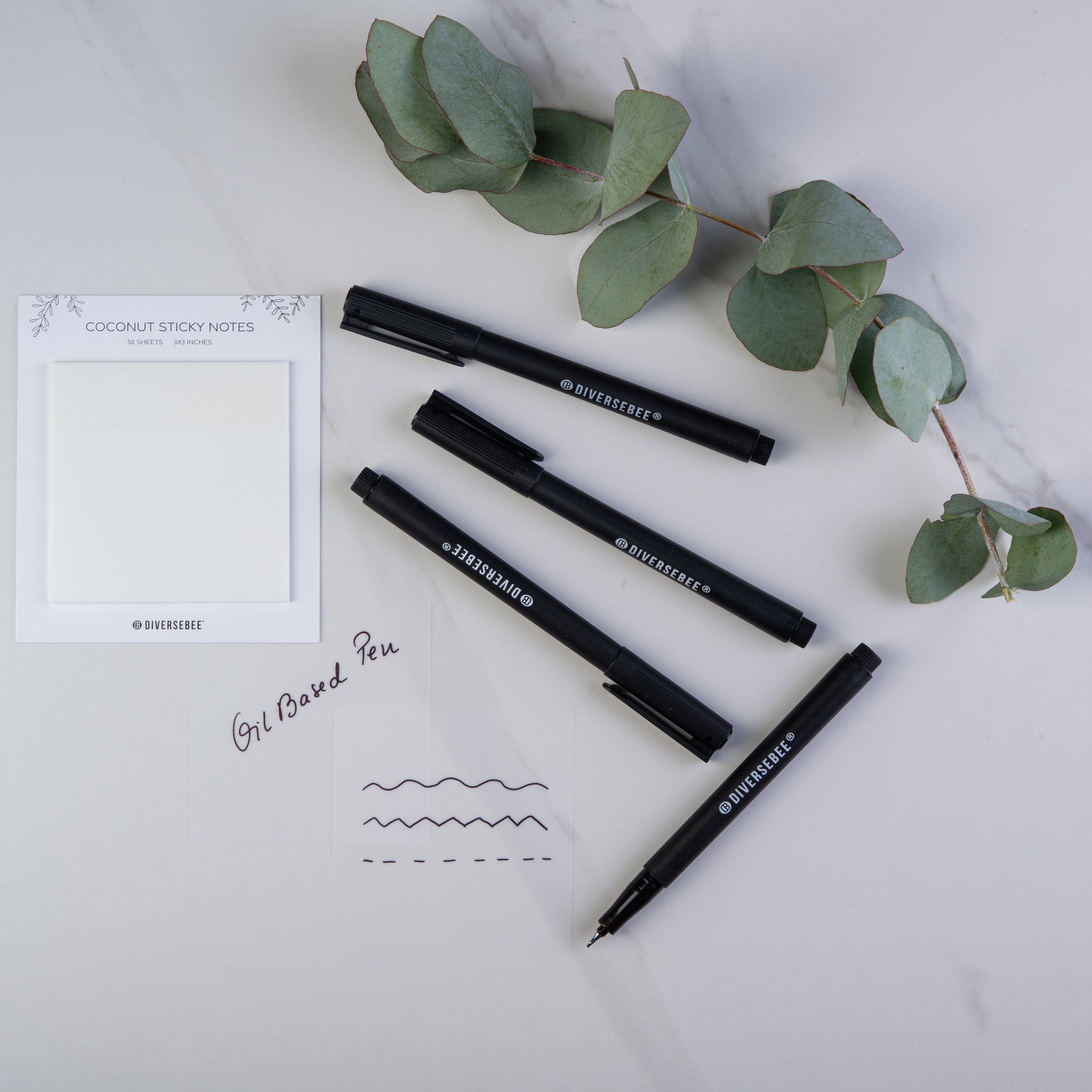 Permanent Fine Tip Pens - Black