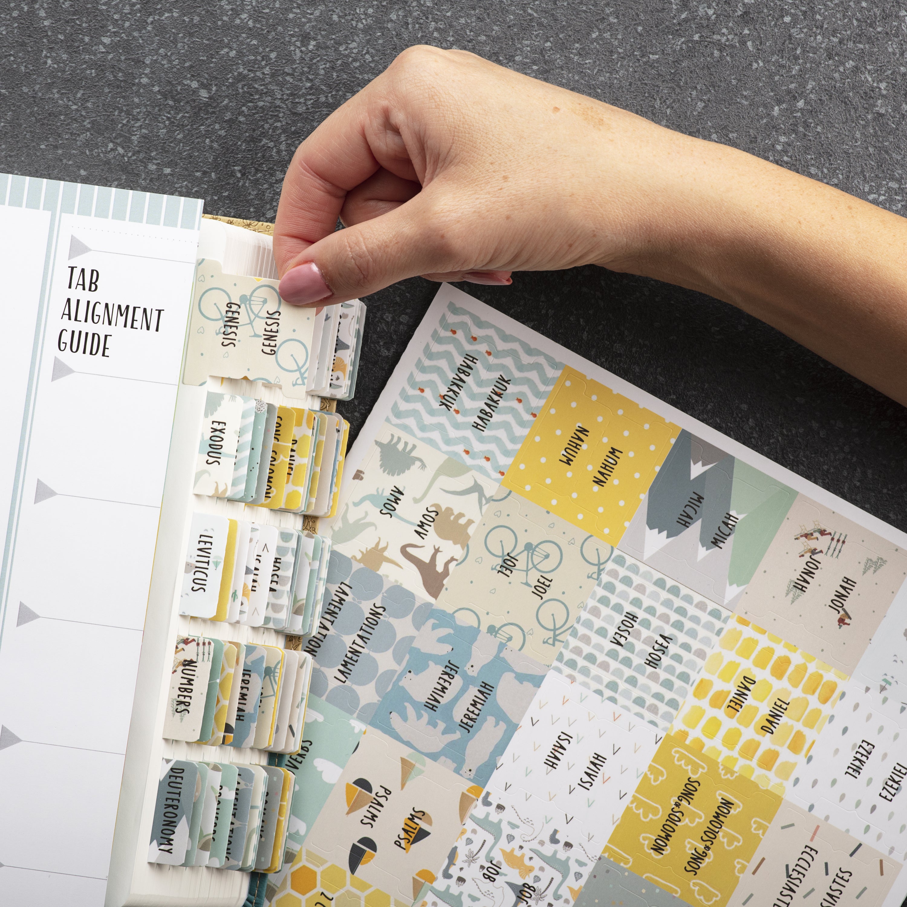 Bible tabs old and new testament