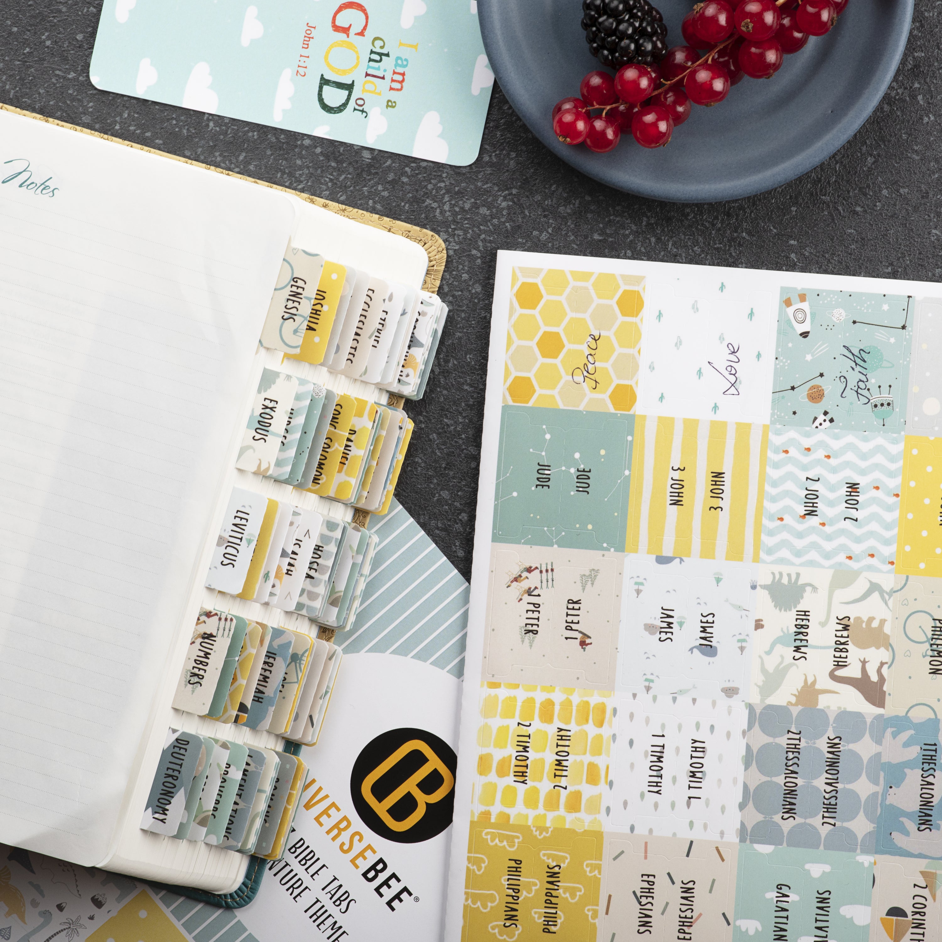 Bible journaling tabs
