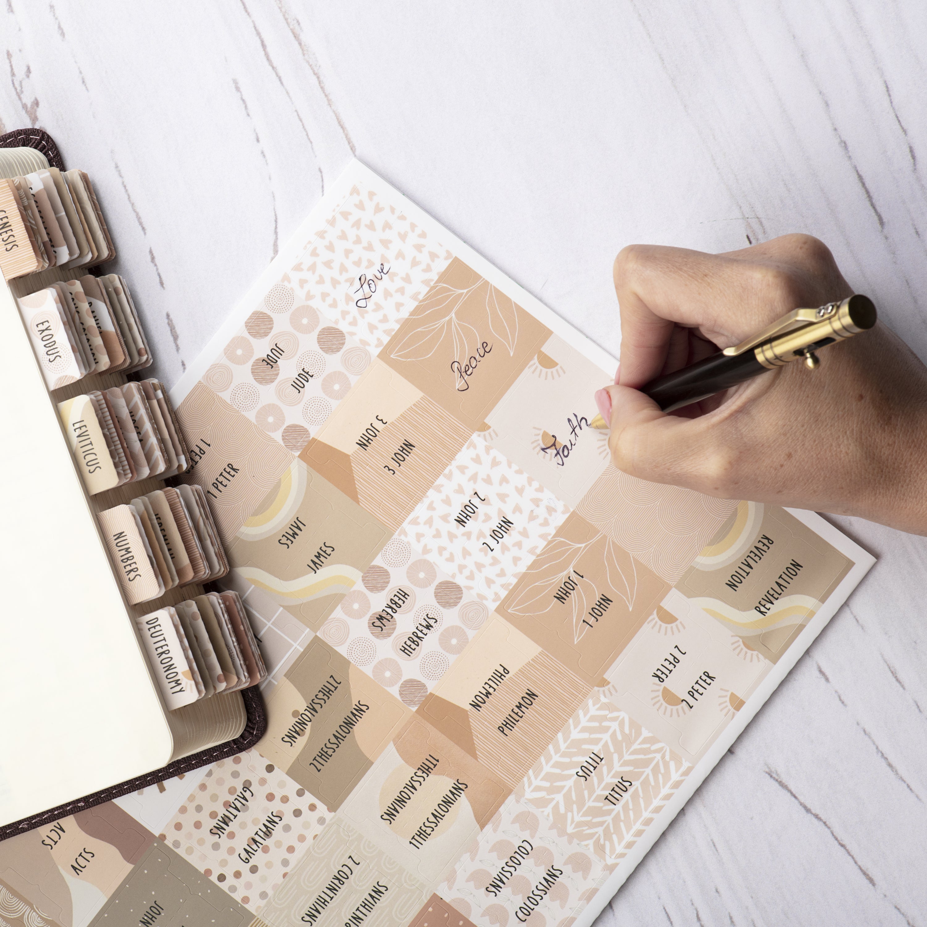 Bible journaling tabs