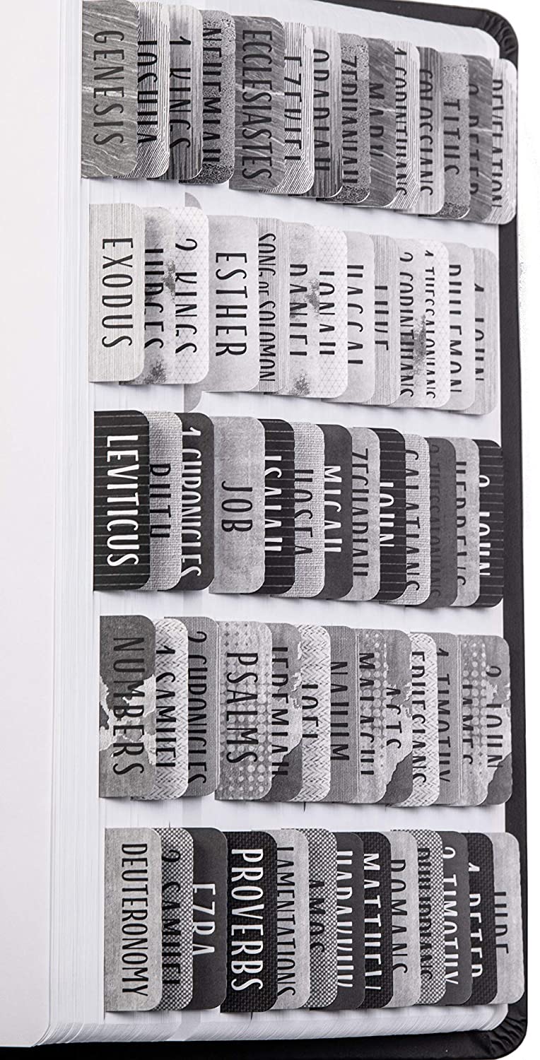 DiverseBee Laminated Bible Tabs Noble