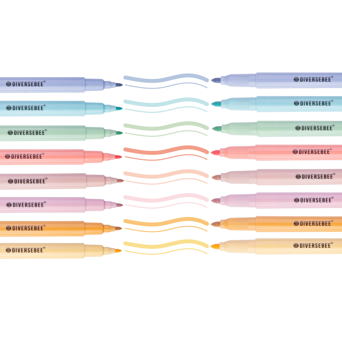Bible Highlighters with Dual Tip - Pastel – DiverseBee