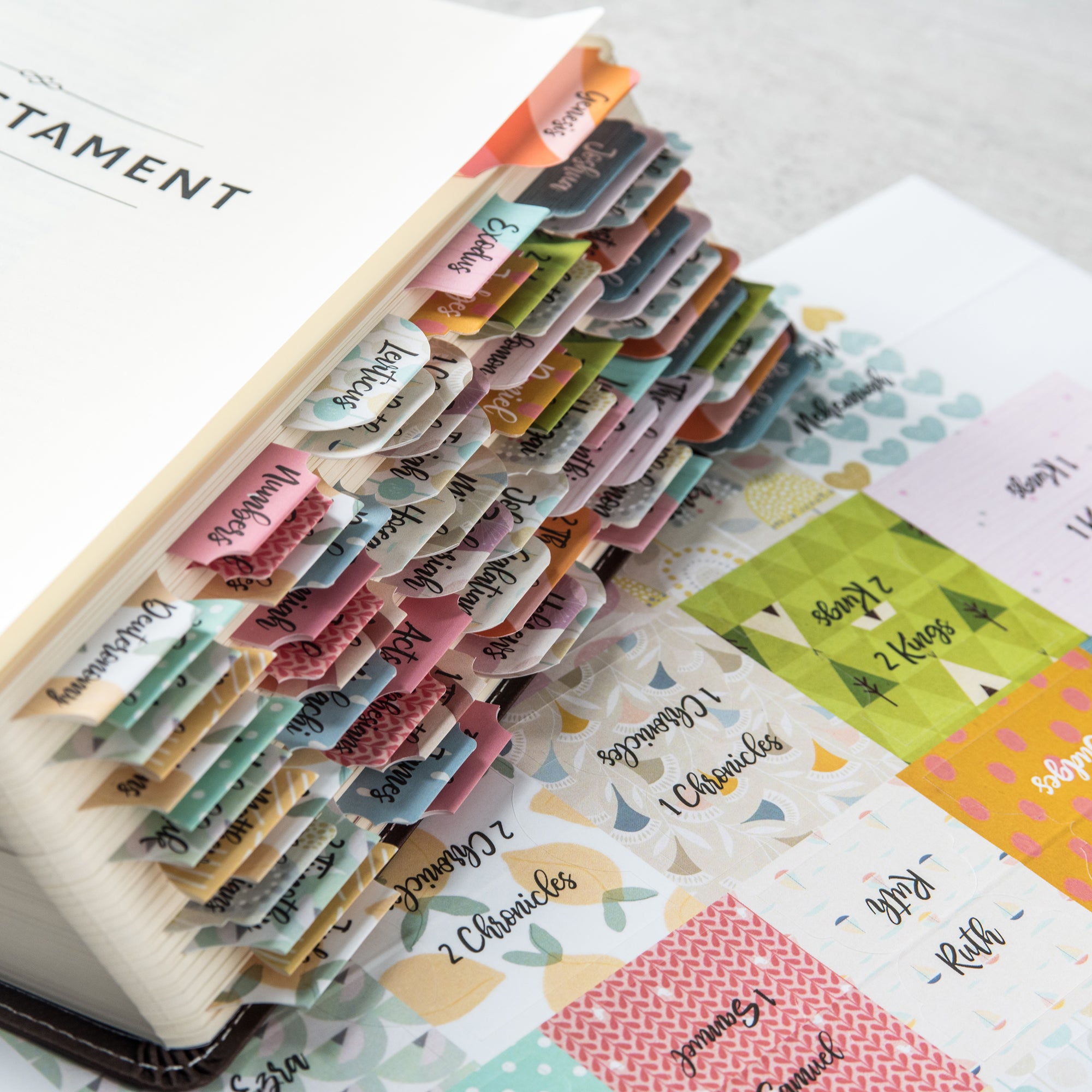 Bible book tabs