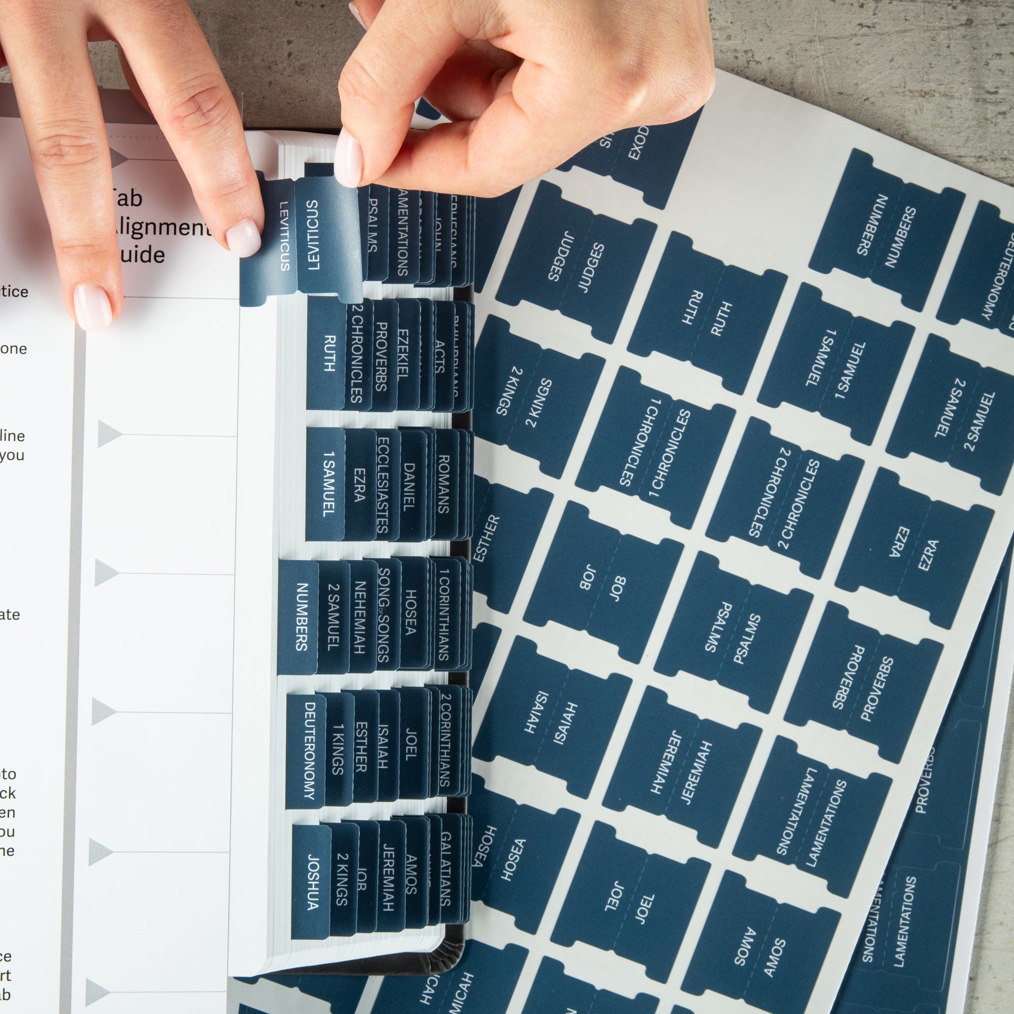 easy to apply bible tabs