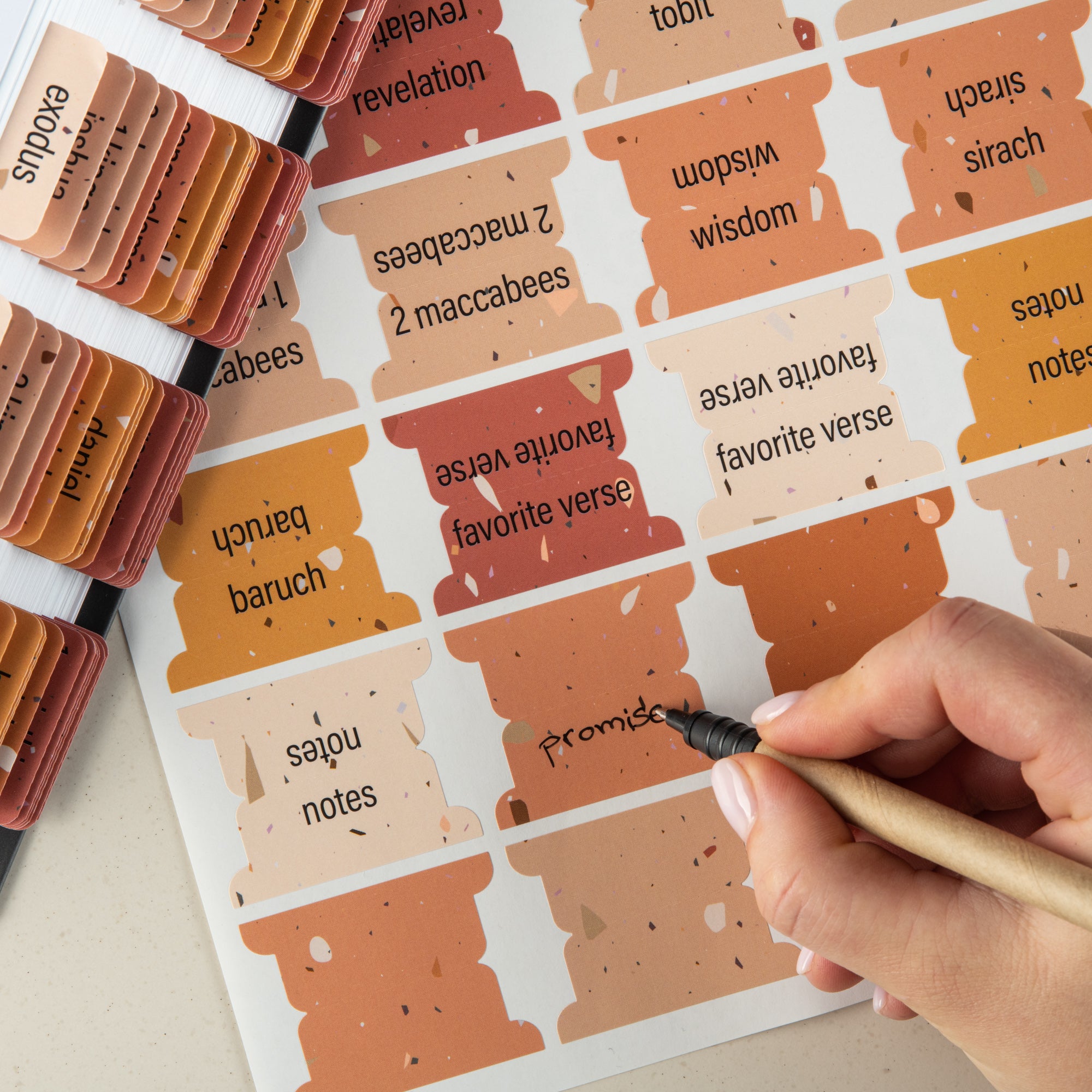 beautiful bible tabs