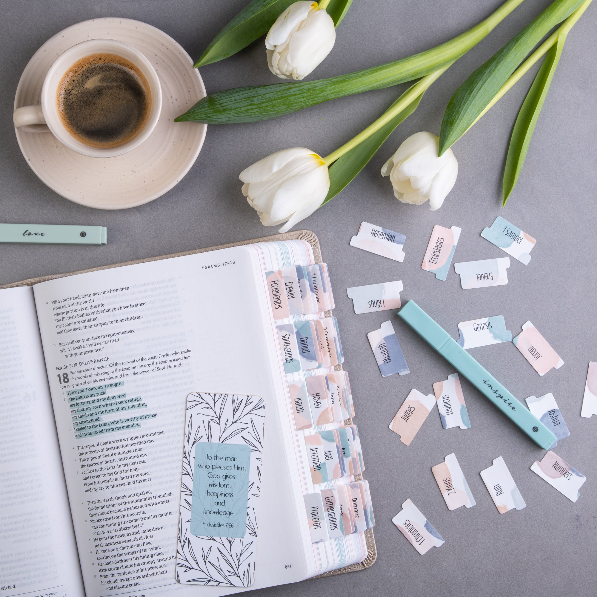 Bible Tabs - Clouds Theme