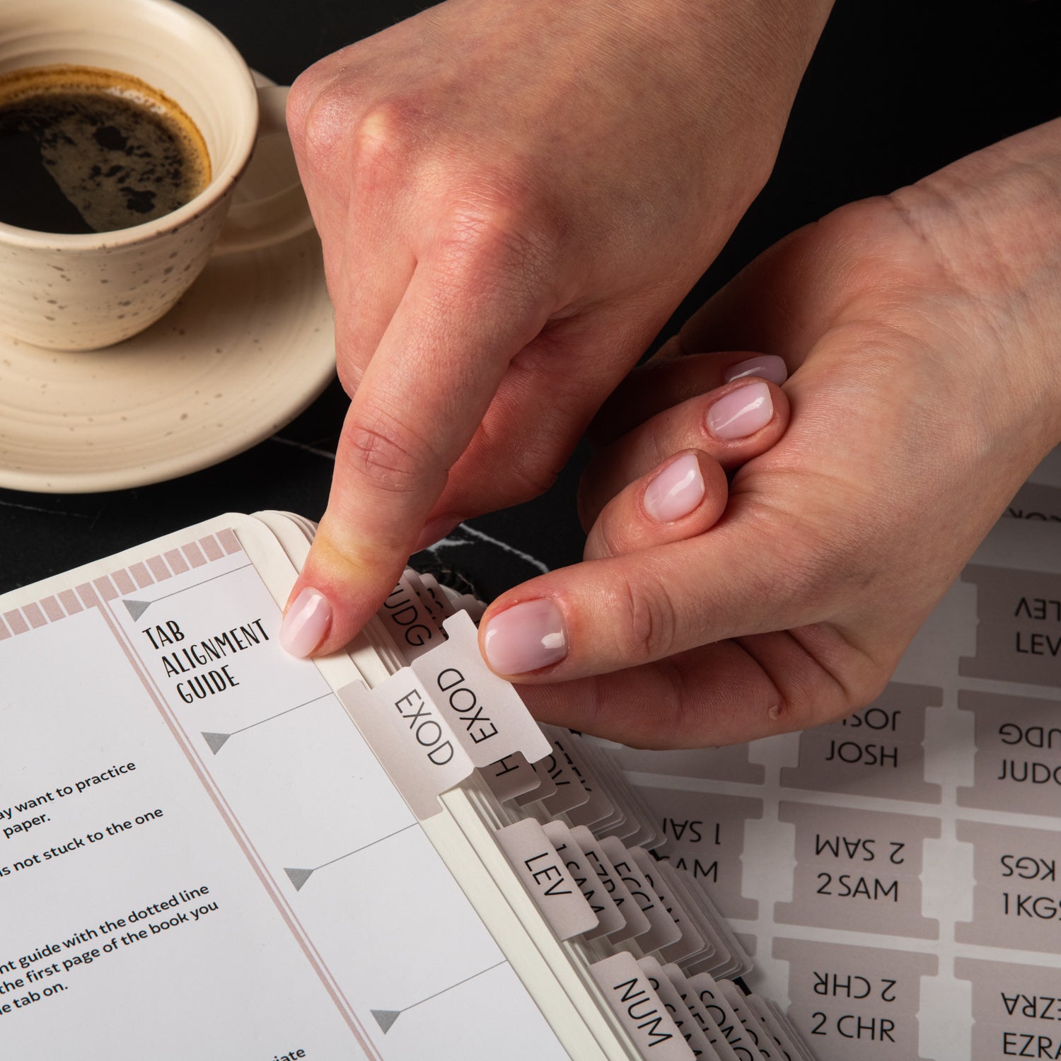 Bible Tabs Mini - Clay Theme