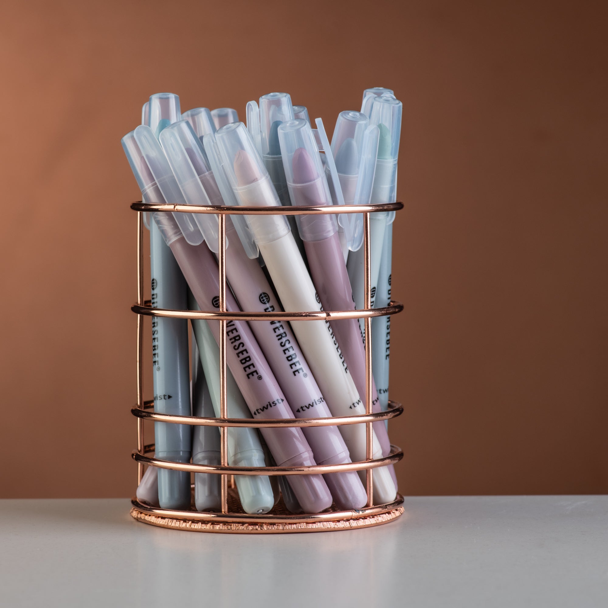 Bible Gel Highlighters and Pens No Bleed - Set of 8 Dusty Colors