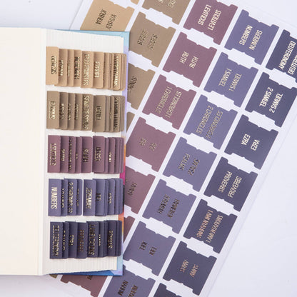 Bible Tabs - Olive