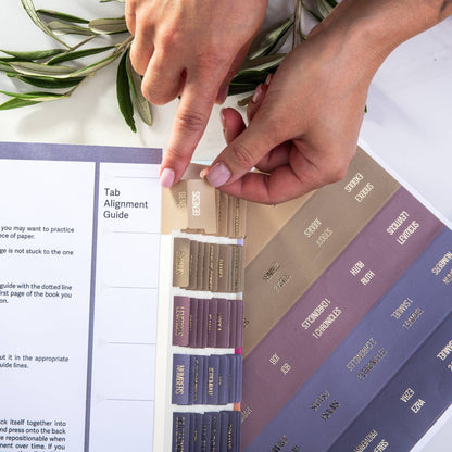 Bible Tabs - Olive