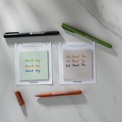Permanent Fine Tip Pens - Colored