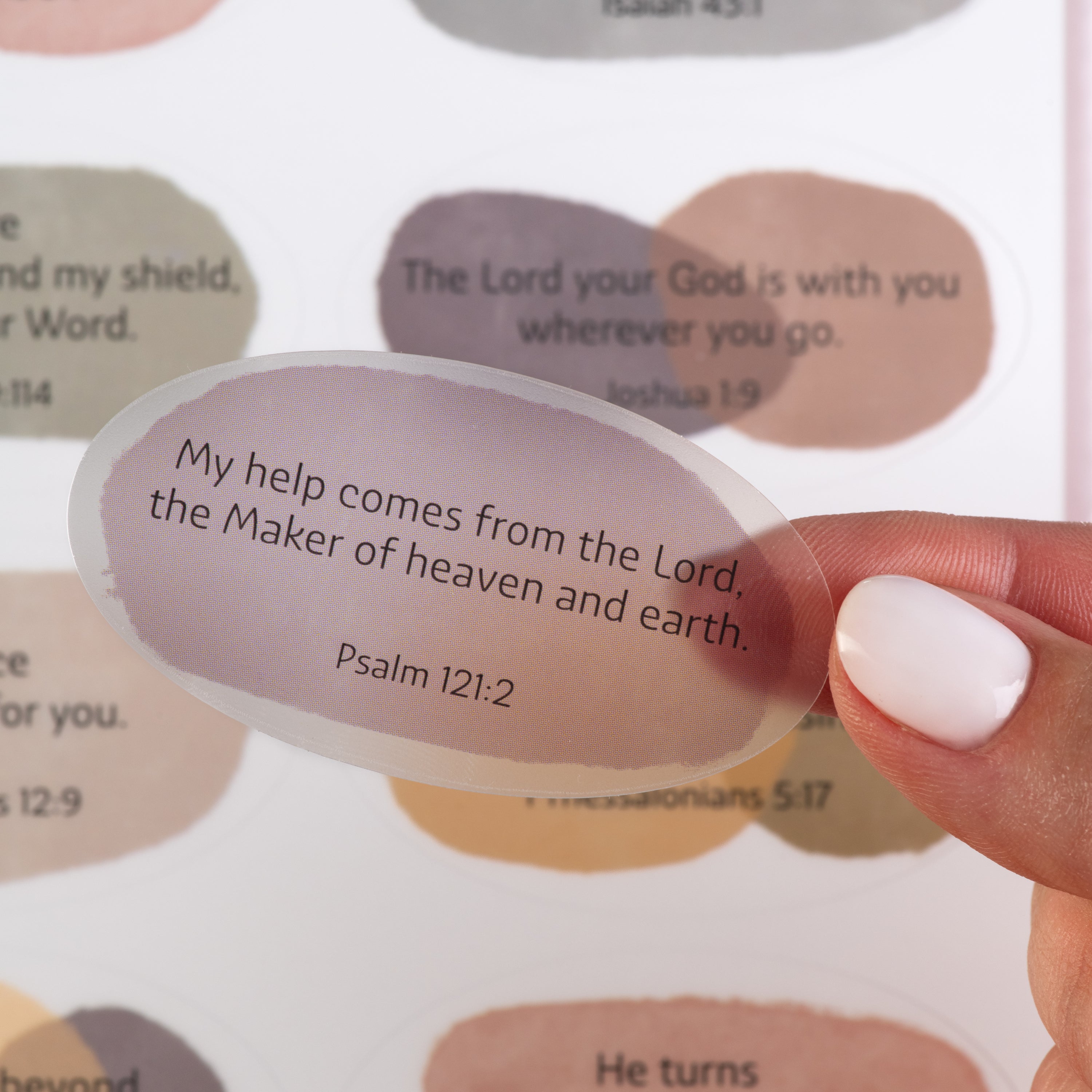 Bible Verse Stickers - Faith